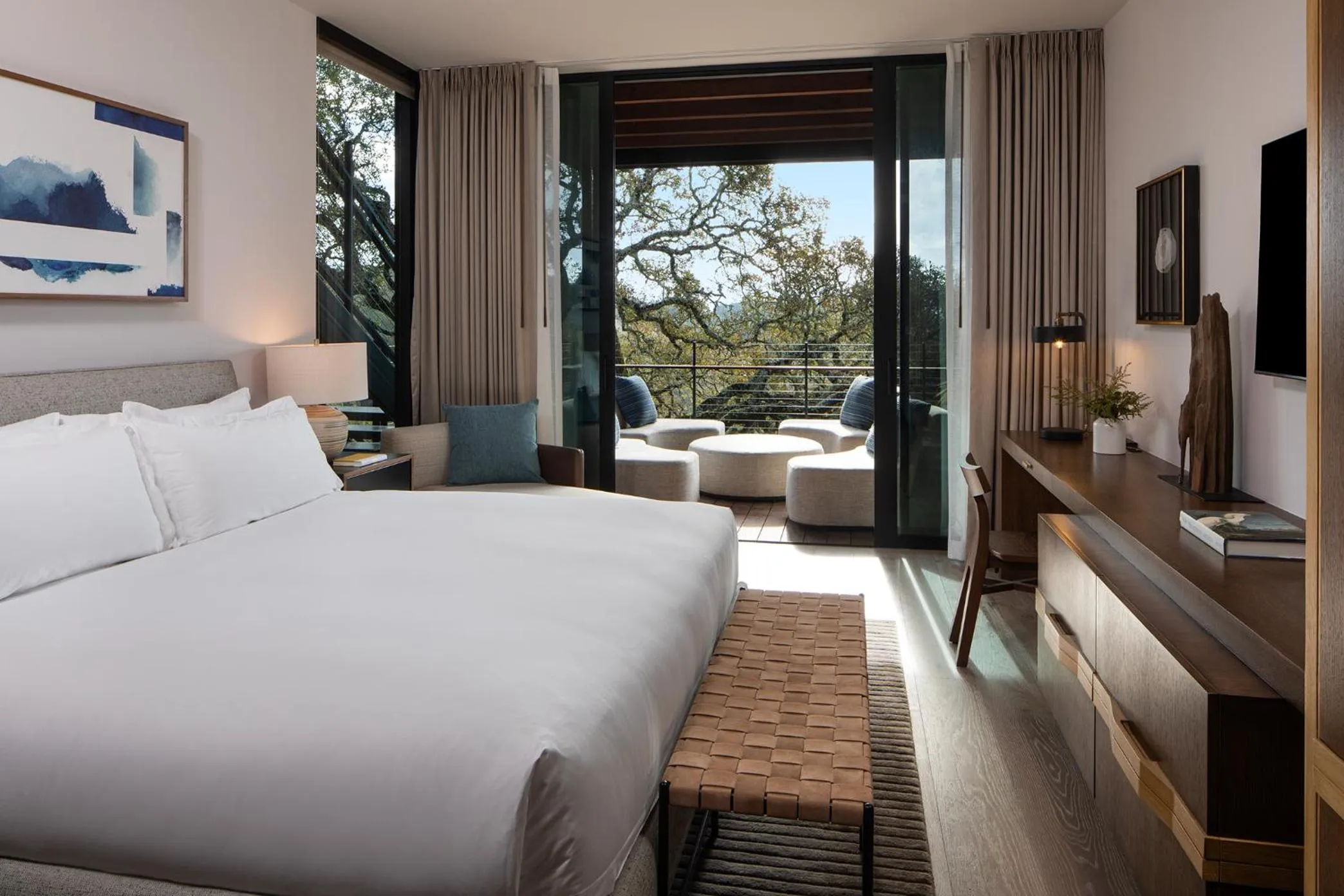 Bedroom, Bed in Montage Healdsburg