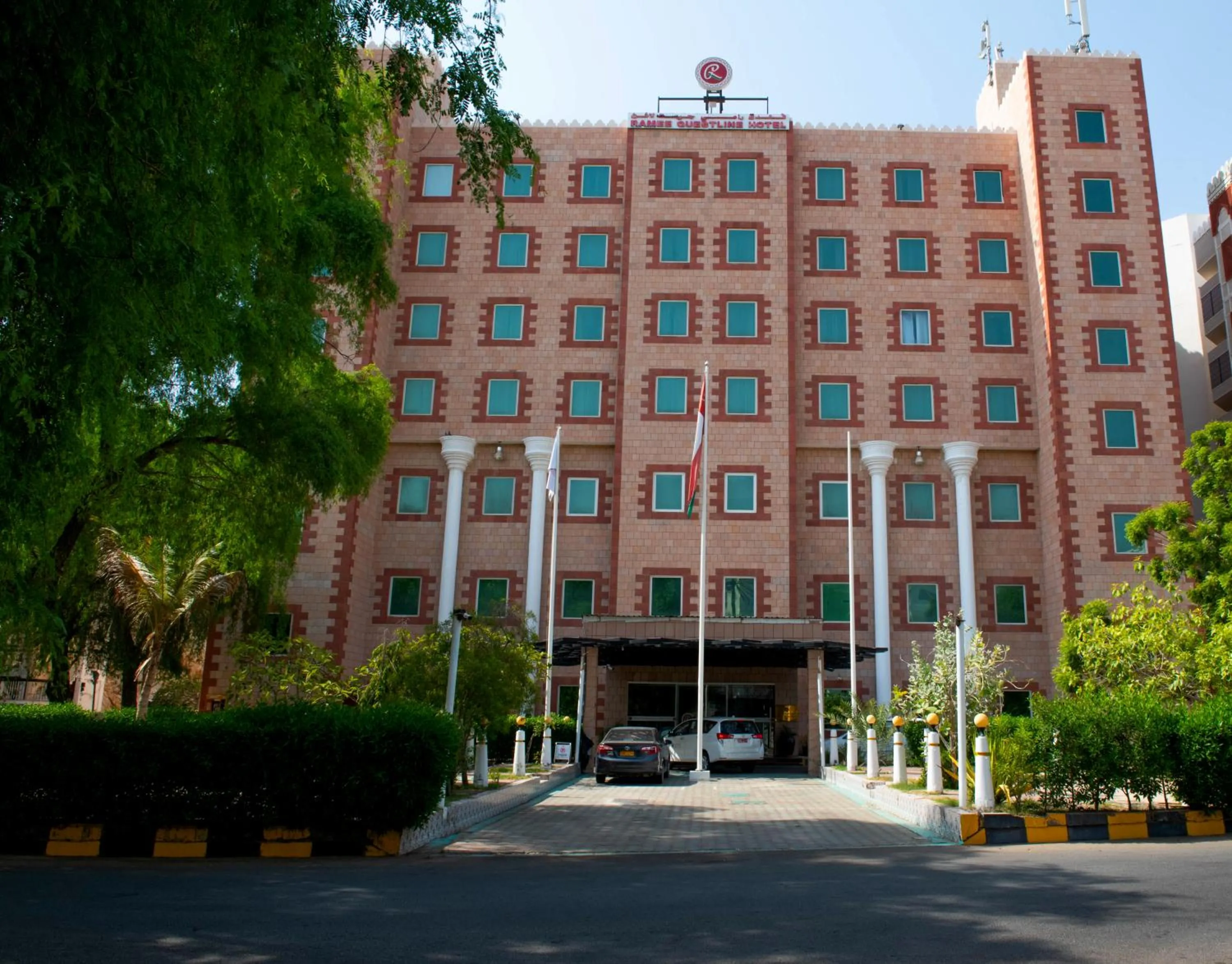 Property building in Ramee Guestline Hotel