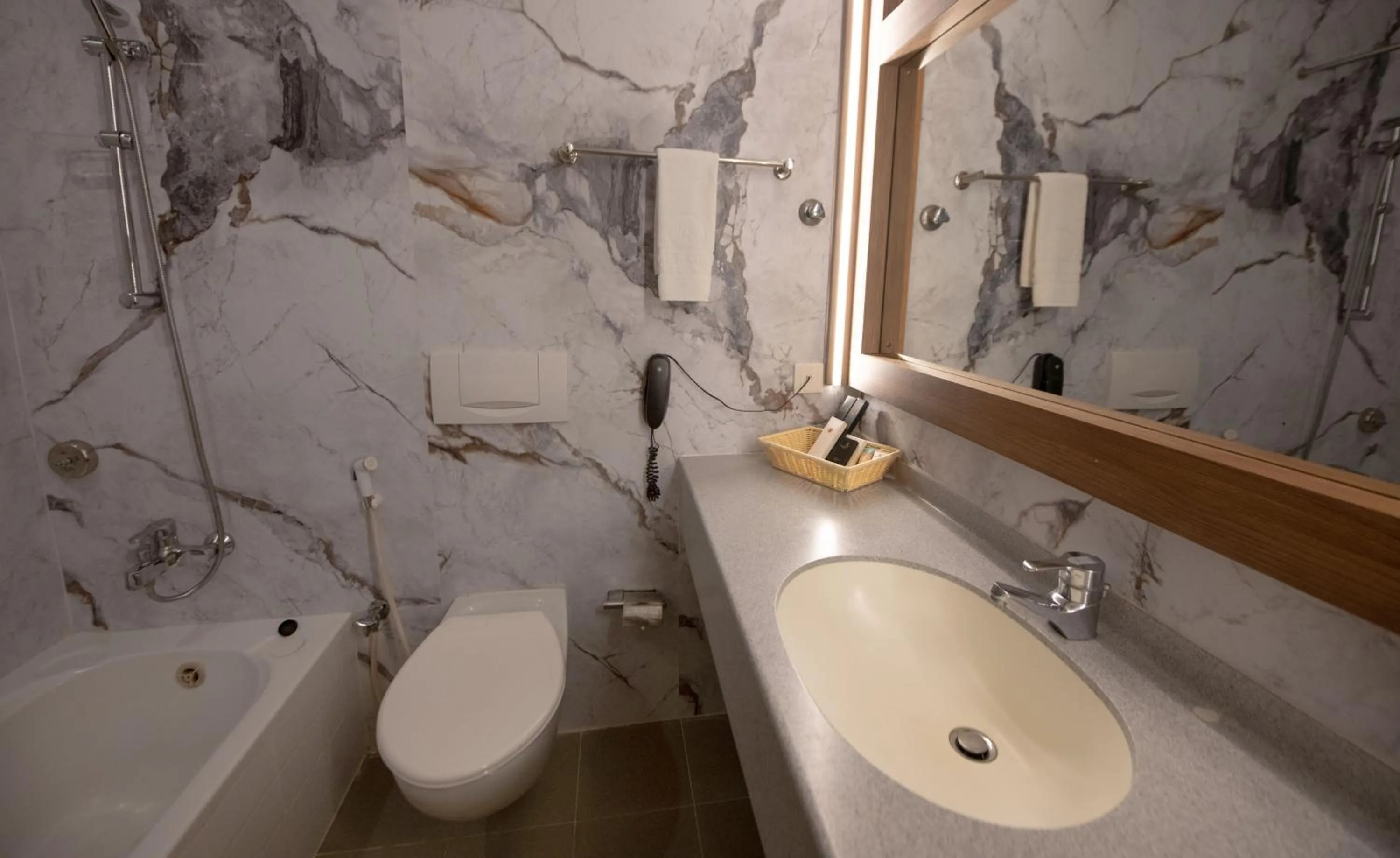 Bathroom in Ramee Guestline Hotel