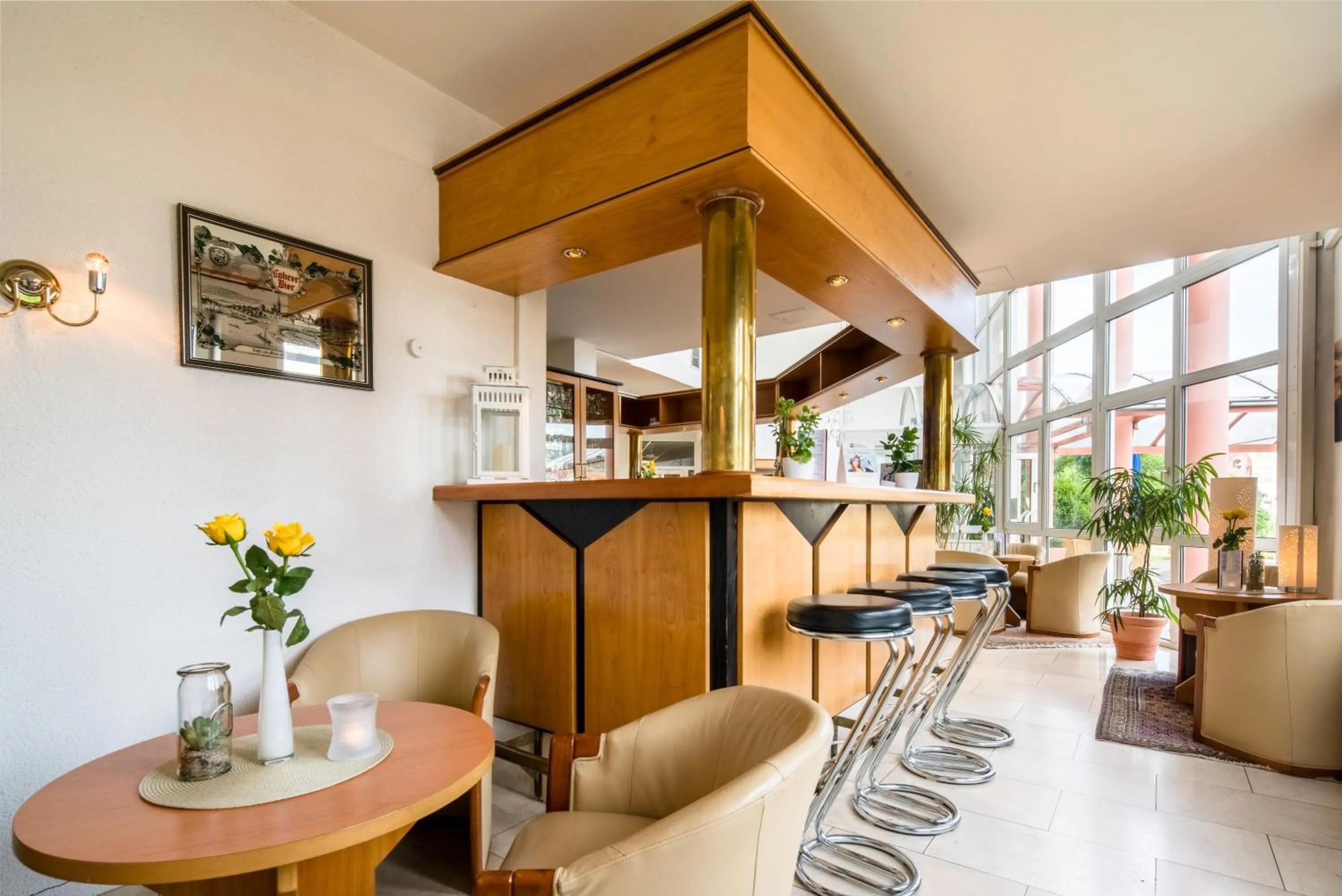 Lounge or bar in Roomingtons Hotel Lohr am Main