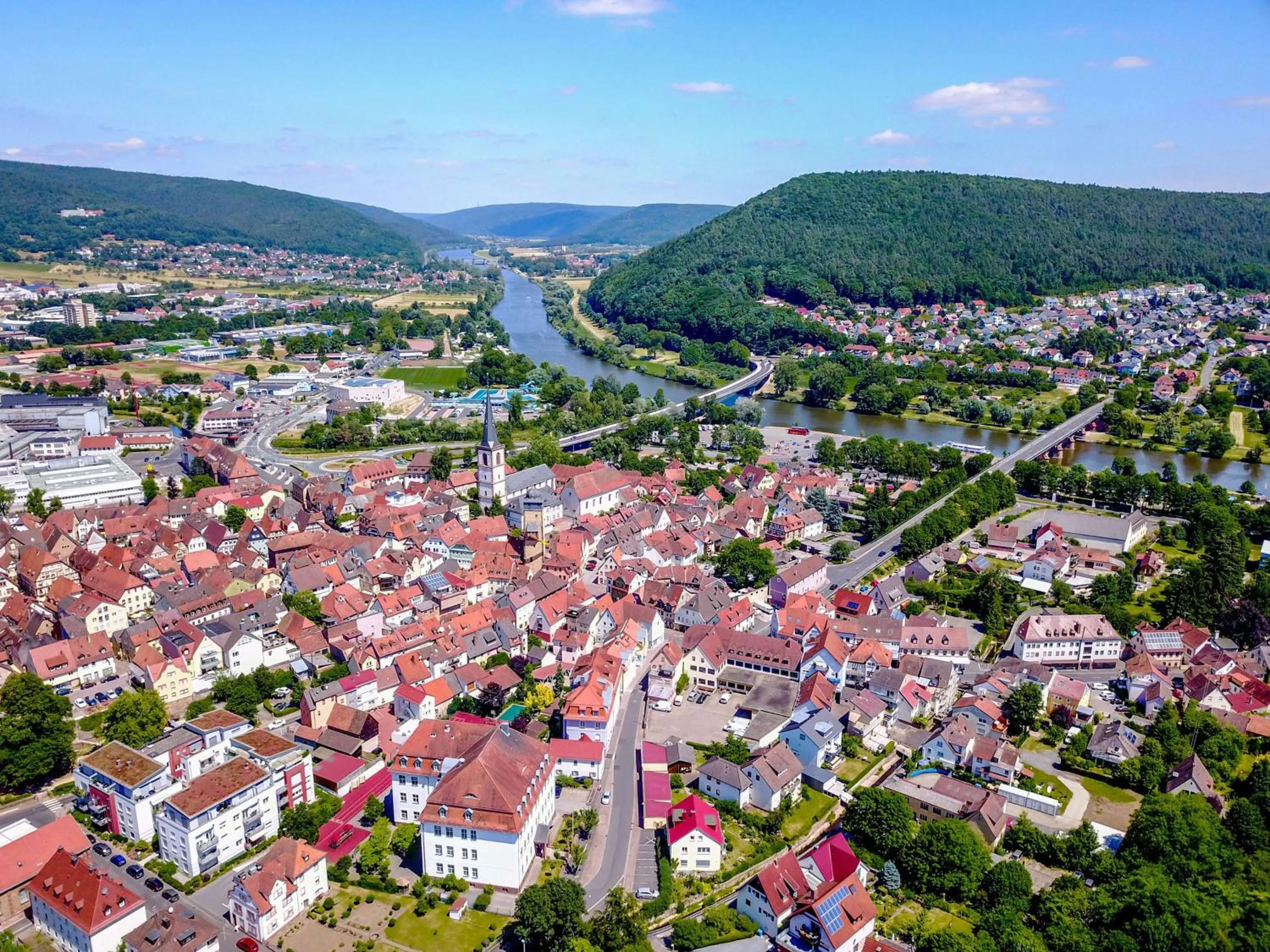 Off site in Roomingtons Hotel Lohr am Main