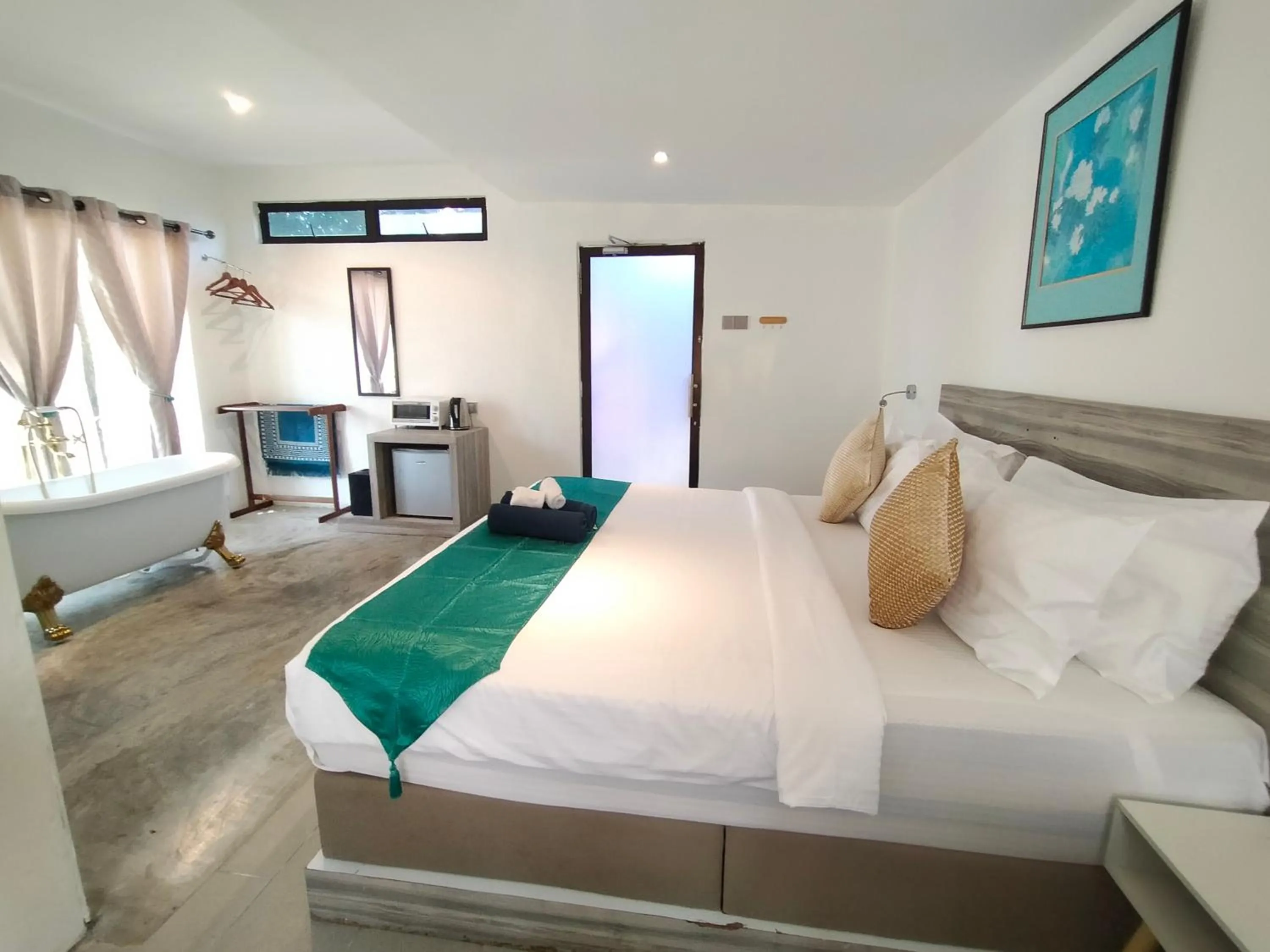 Bed in Tisha Langkawi Wellness Resort