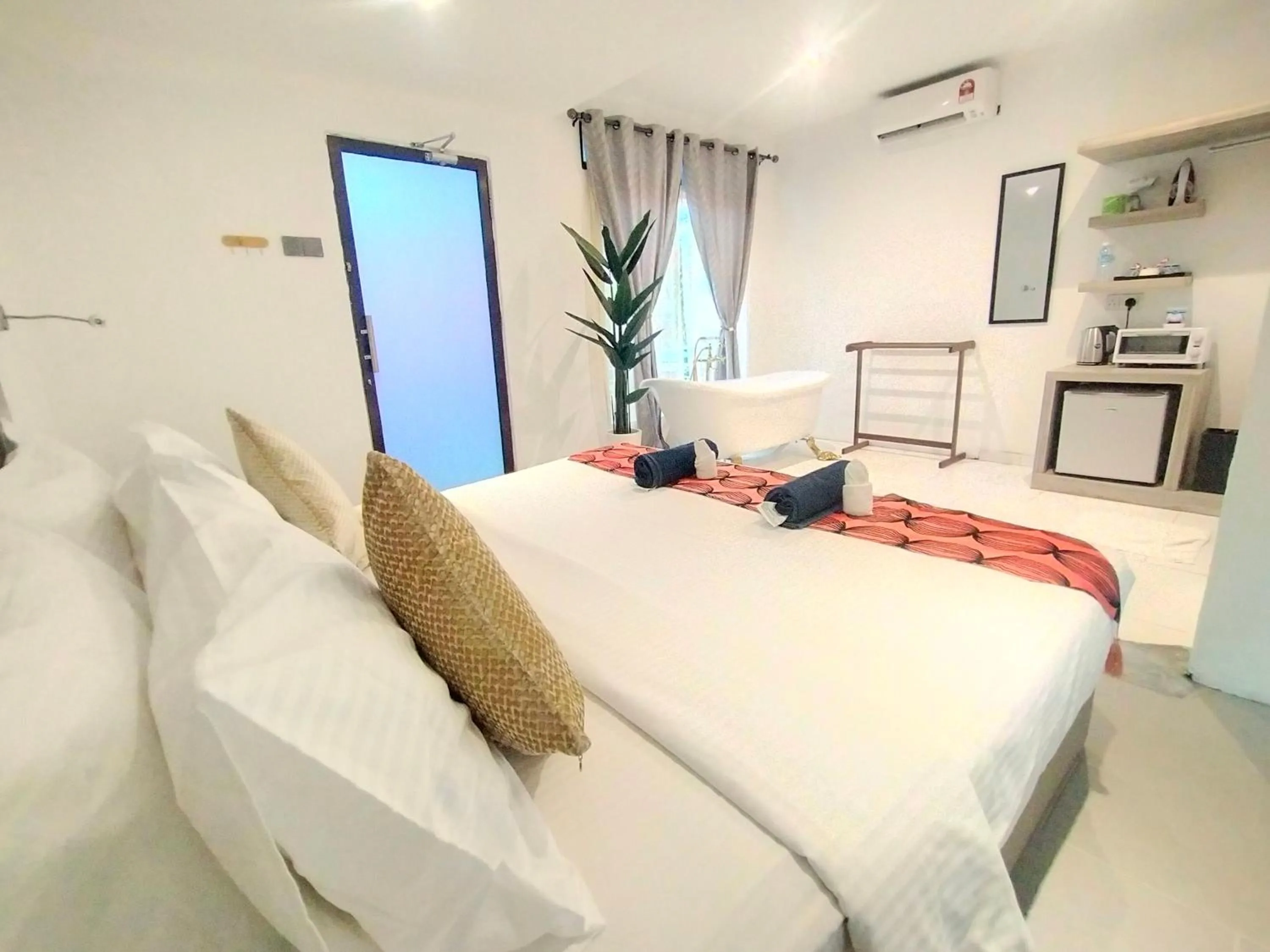 Bed in Tisha Langkawi Wellness Resort