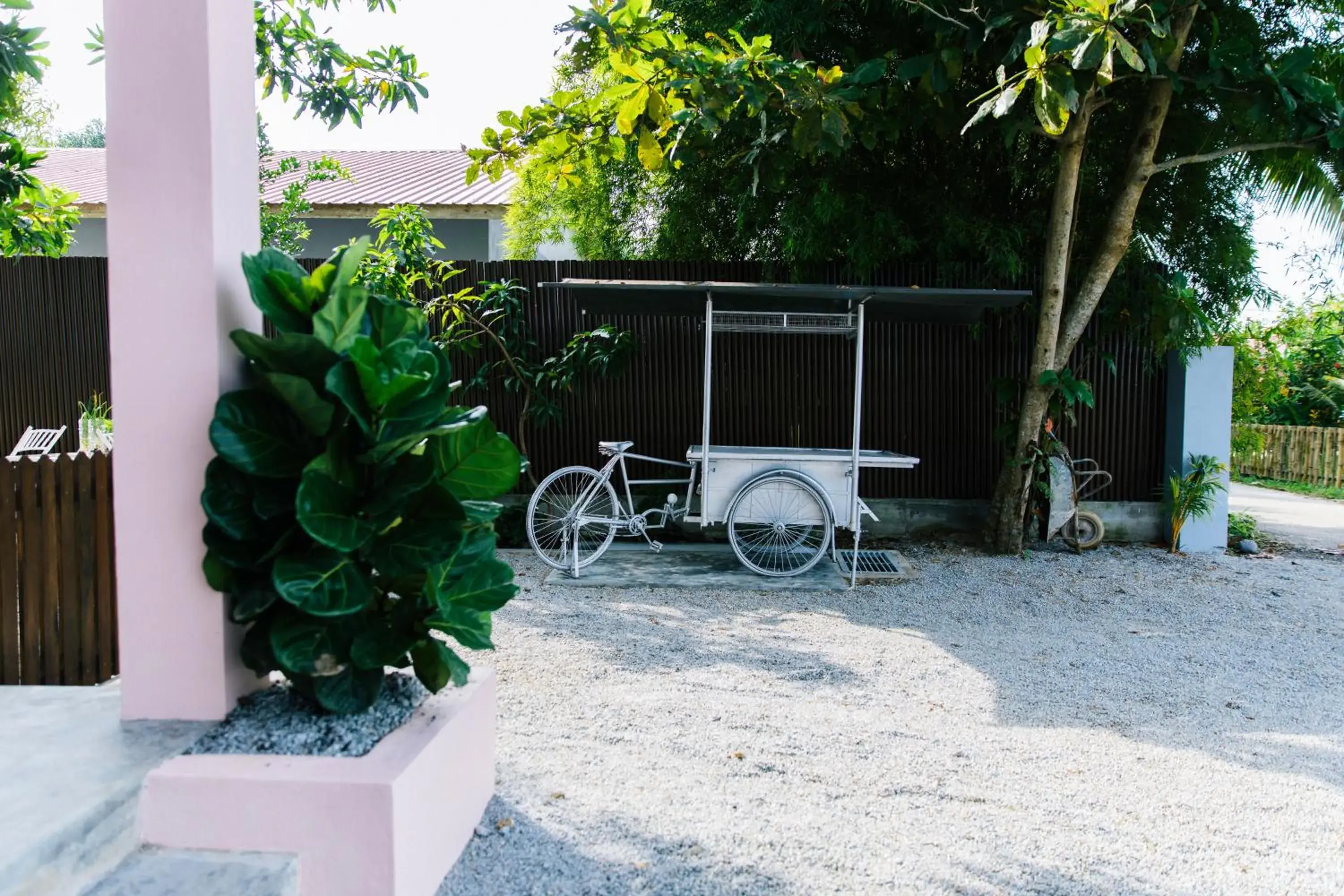 Garden view in Tisha Langkawi Wellness Resort Garden view in Tisha Langkawi Wellness Resort