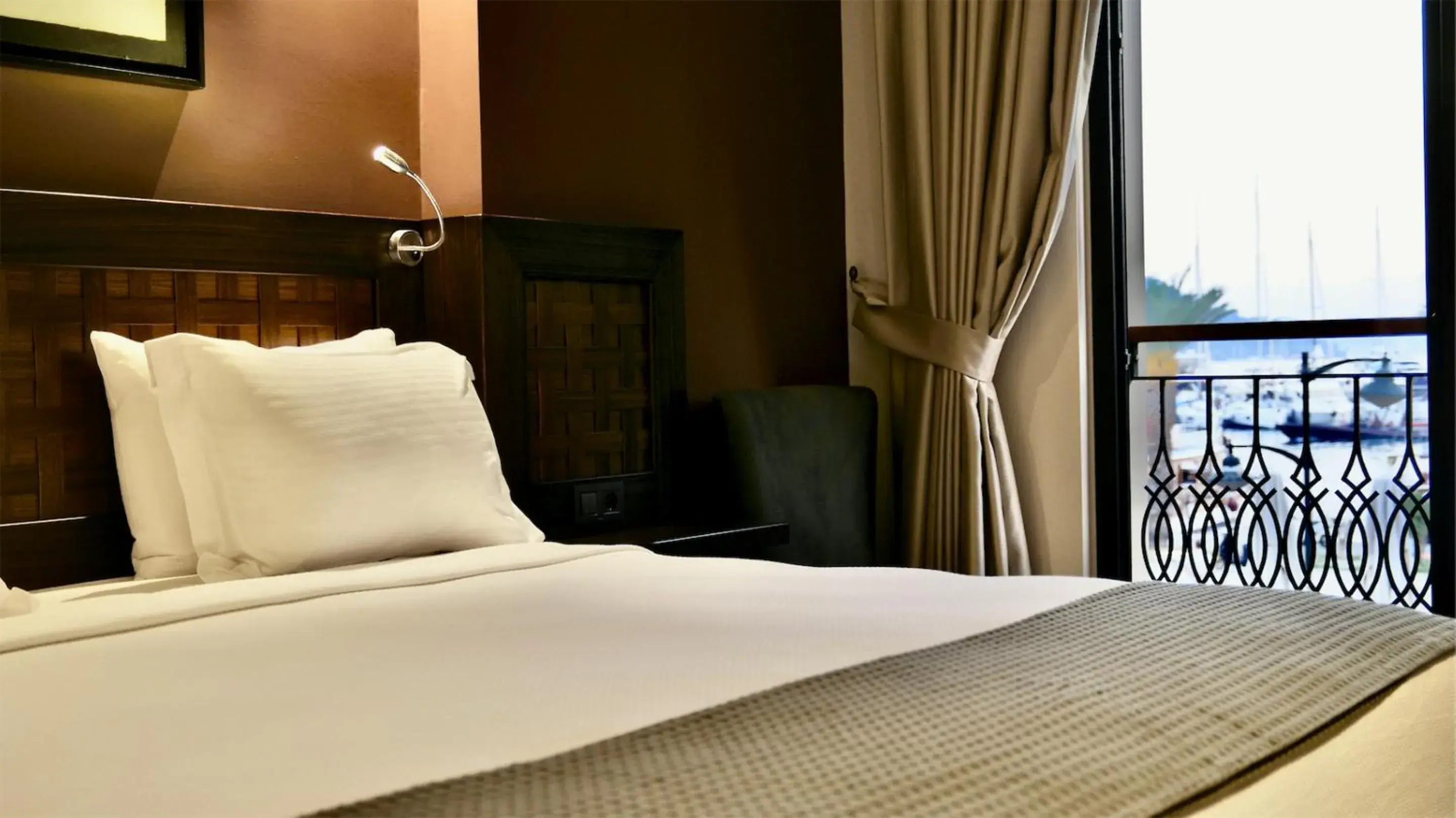 Bed in Resa Hotel Göcek Bed in Resa Hotel Göcek