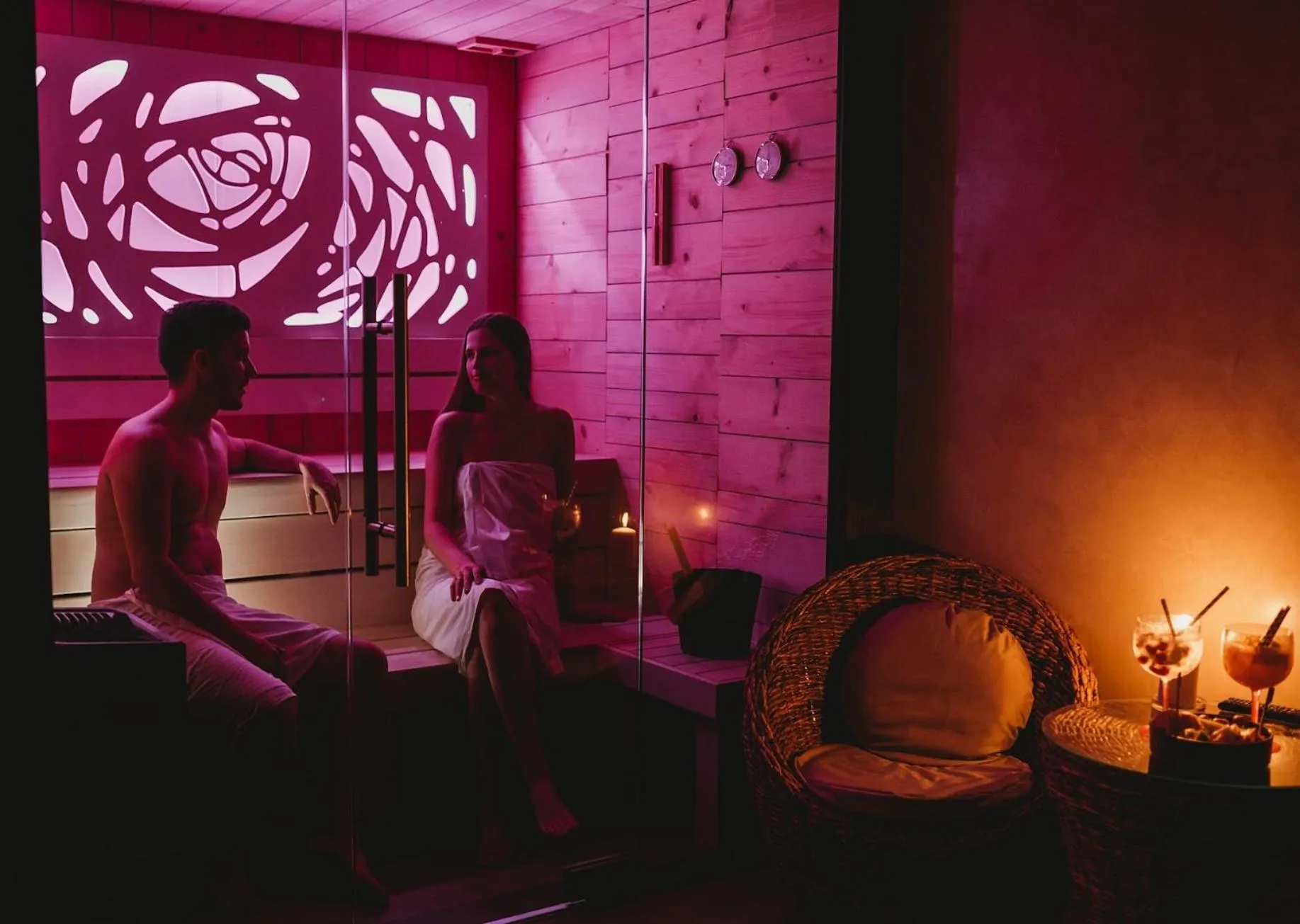 People in Wellness Hotel Demänová