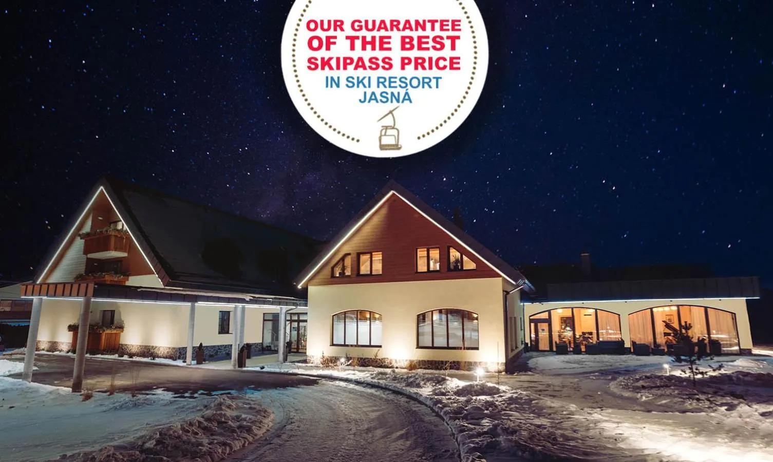 Property building in Wellness Hotel Demänová