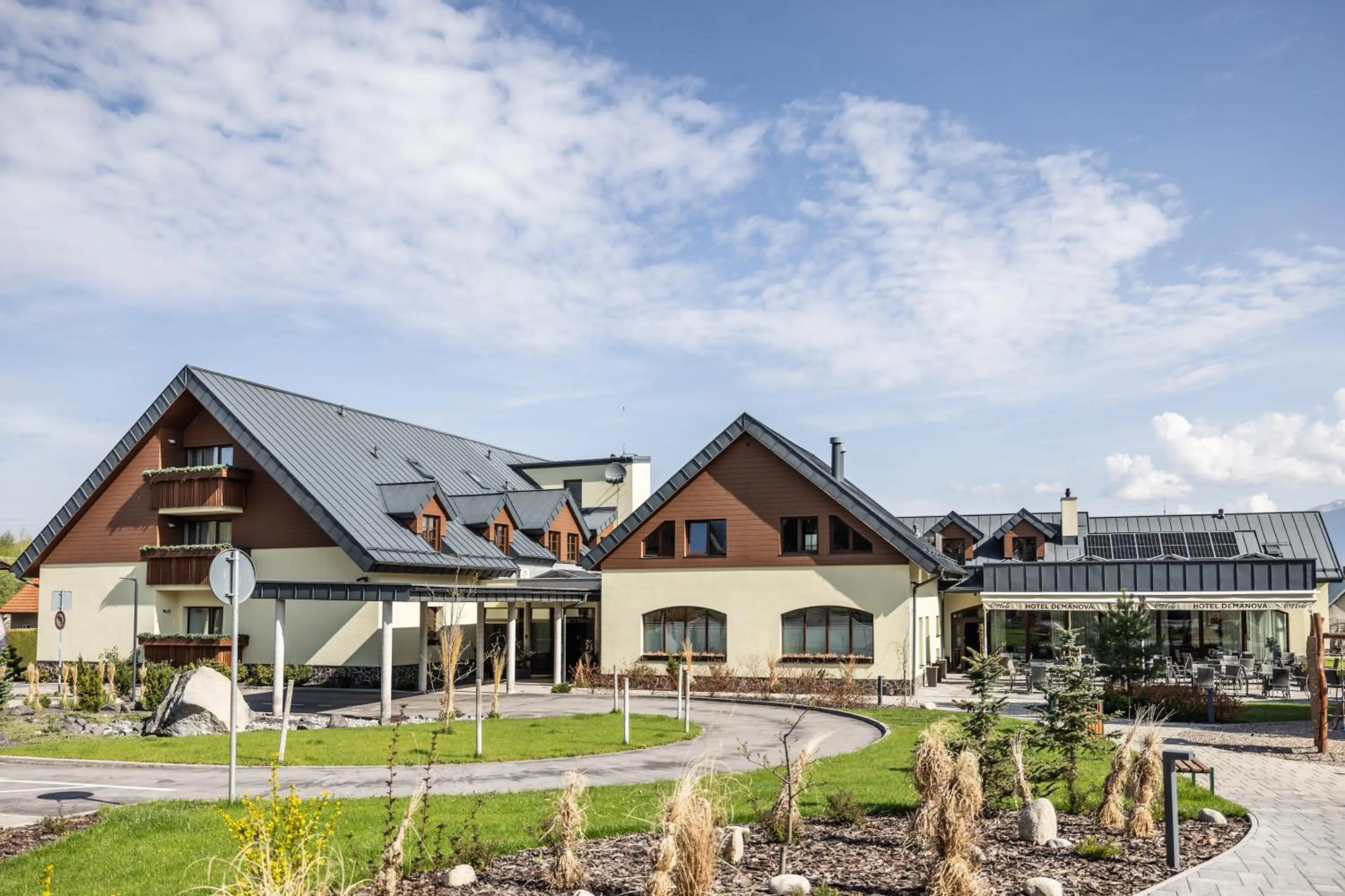 Property building in Wellness Hotel Demänová