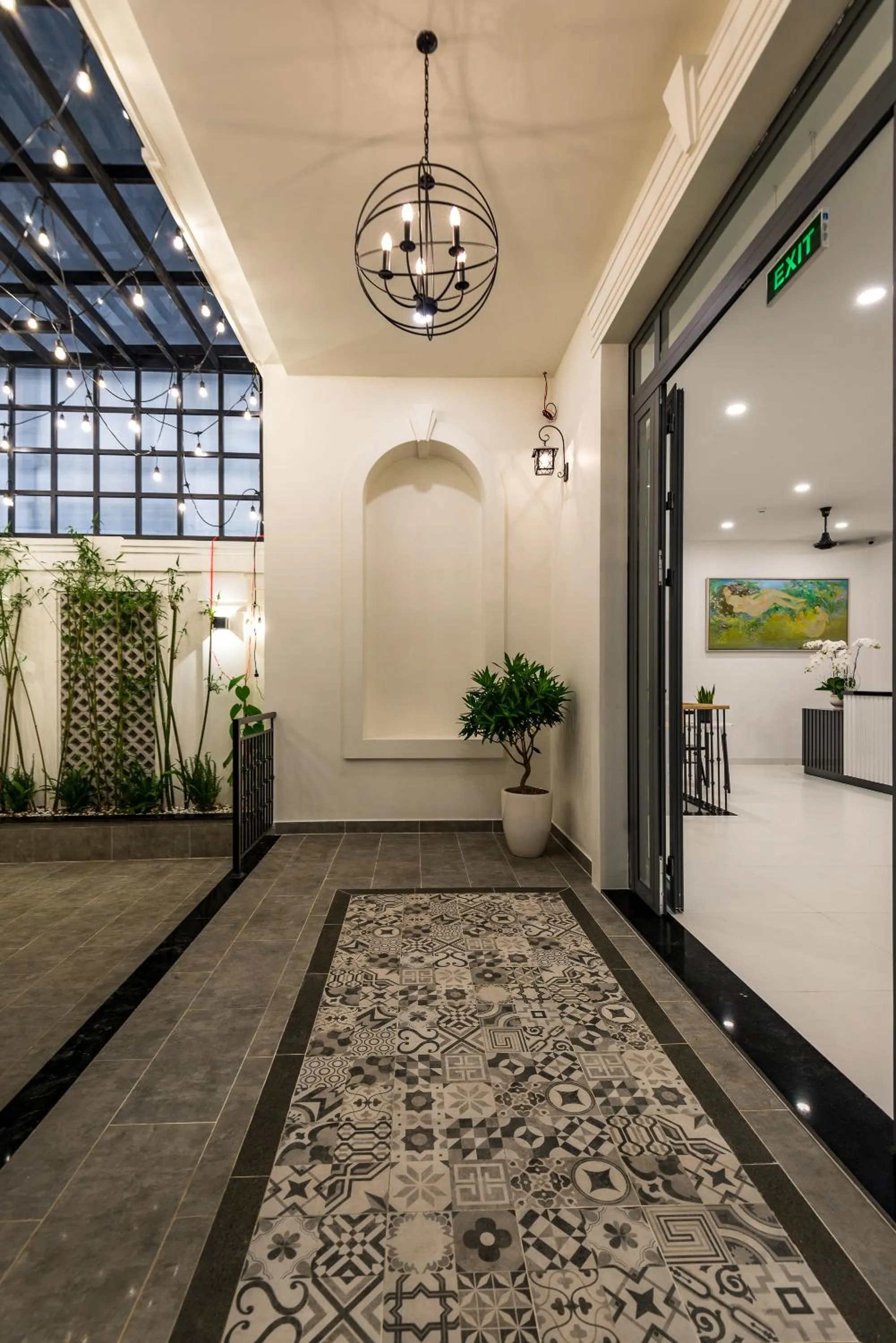 Facade/entrance in Cozrum Homes The Gallery Residence