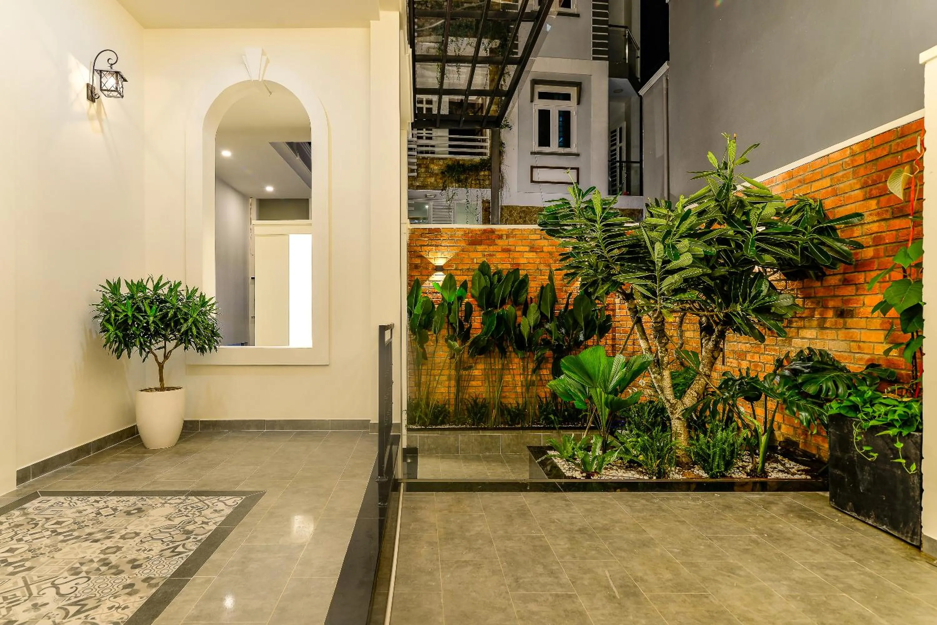 Garden in Cozrum Homes The Gallery Residence