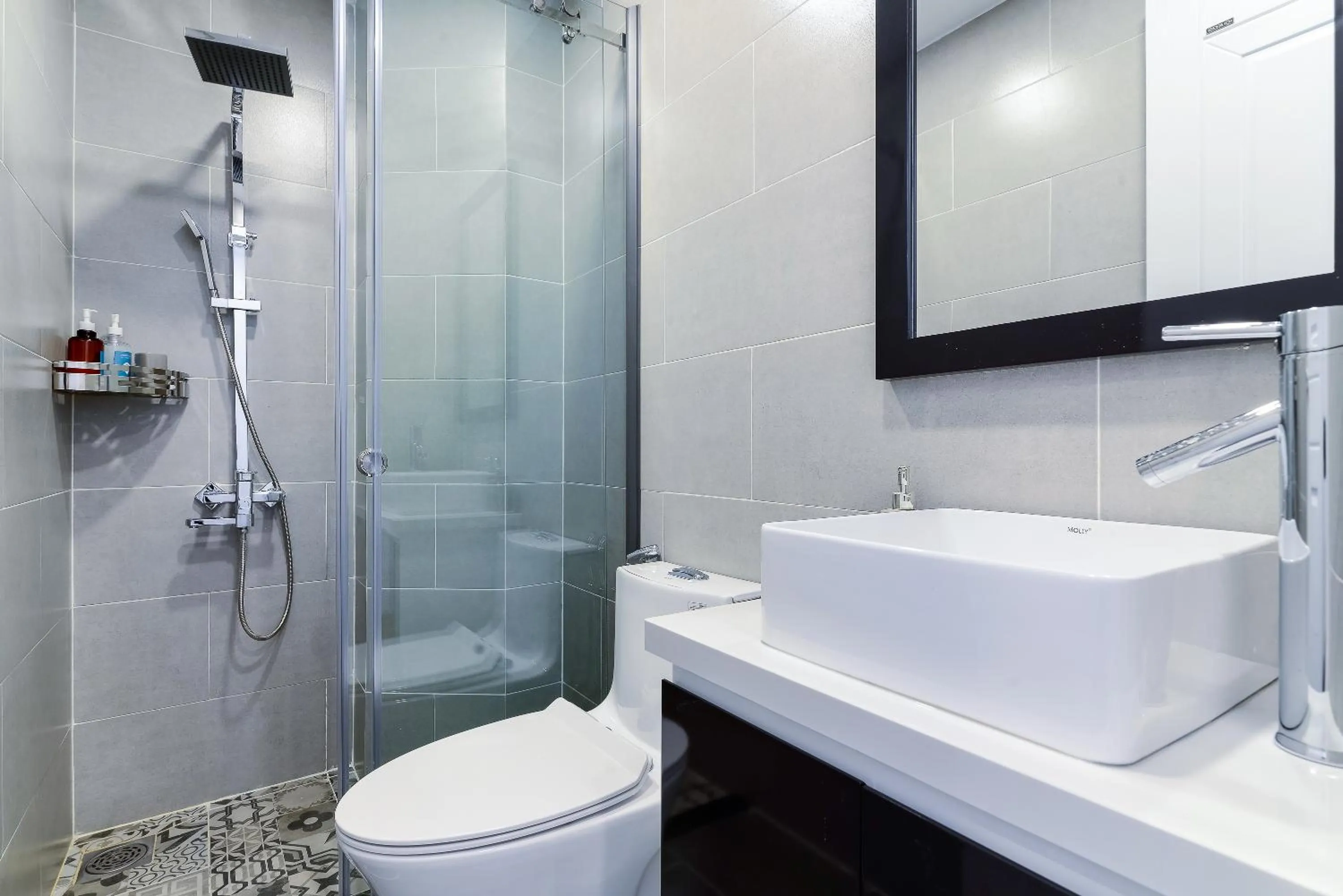 Bathroom in Cozrum Homes The Gallery Residence