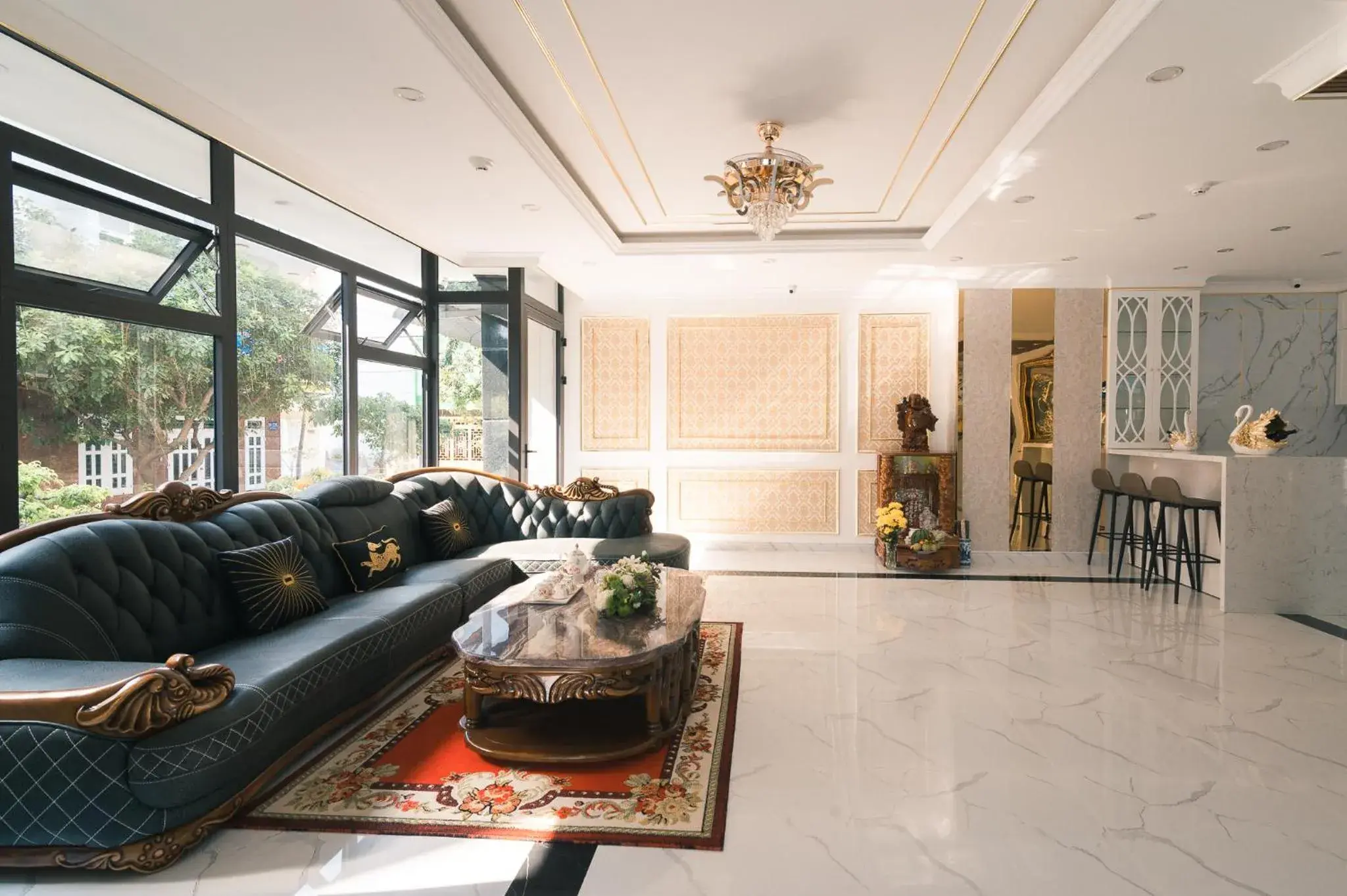 Lobby or reception in Lam Kiều Hotel Lobby or reception in Lam Kiều Hotel