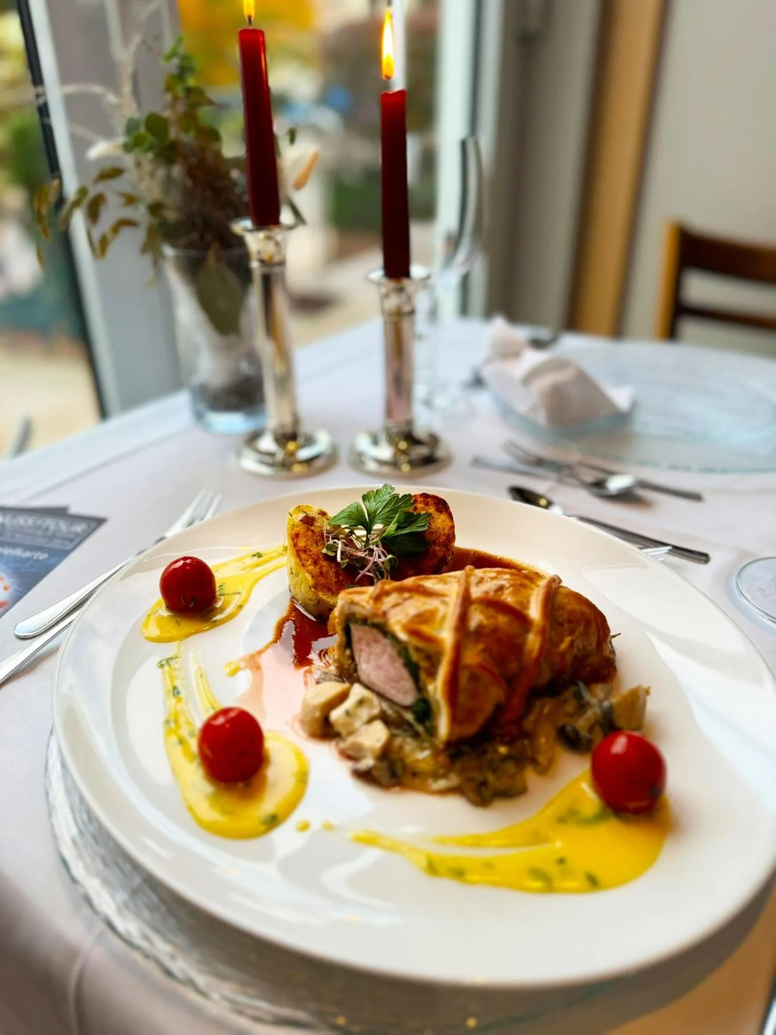 Restaurant/places to eat in AKZENT Hotel Zur Post