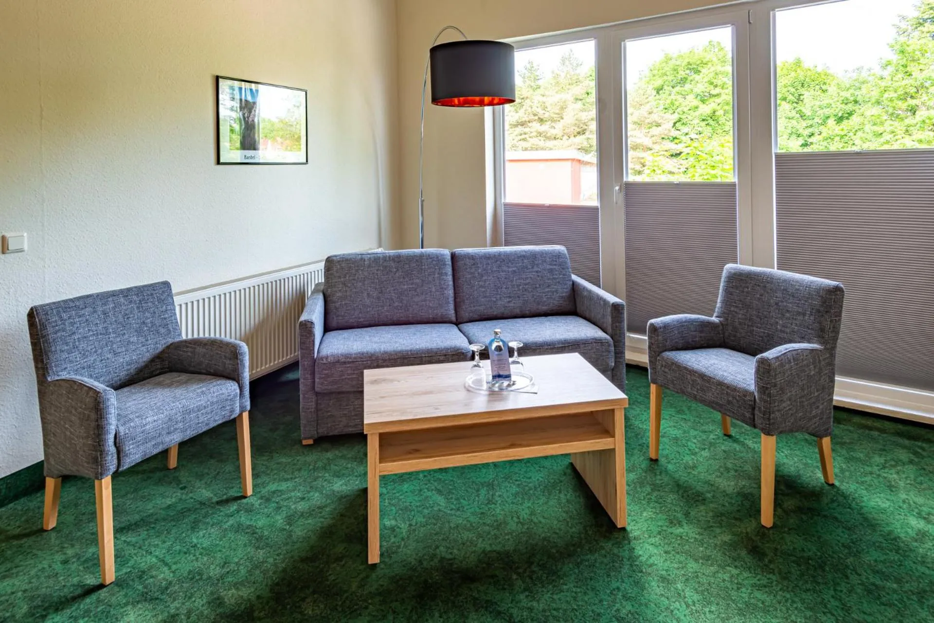 Seating area in AKZENT Hotel Zur Post
