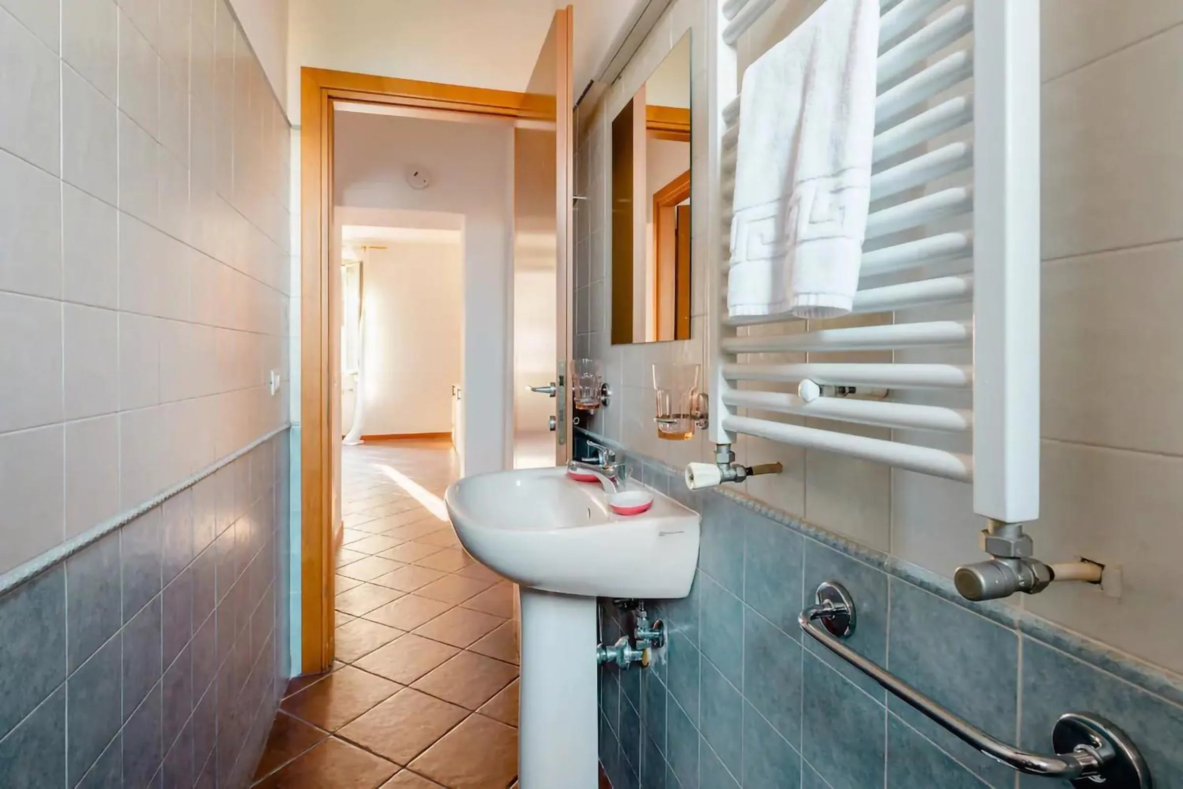 Bathroom in Giulia Apartment in Trastevere