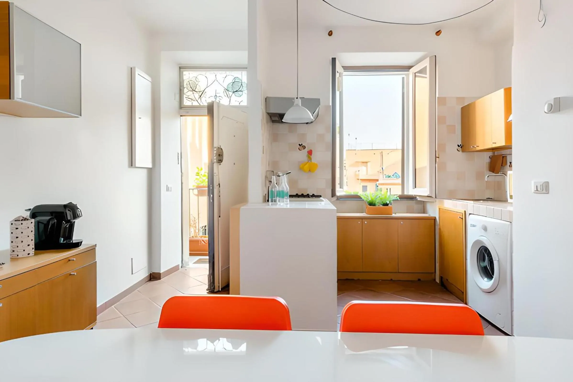 Coffee/tea facilities in Giulia Apartment in Trastevere