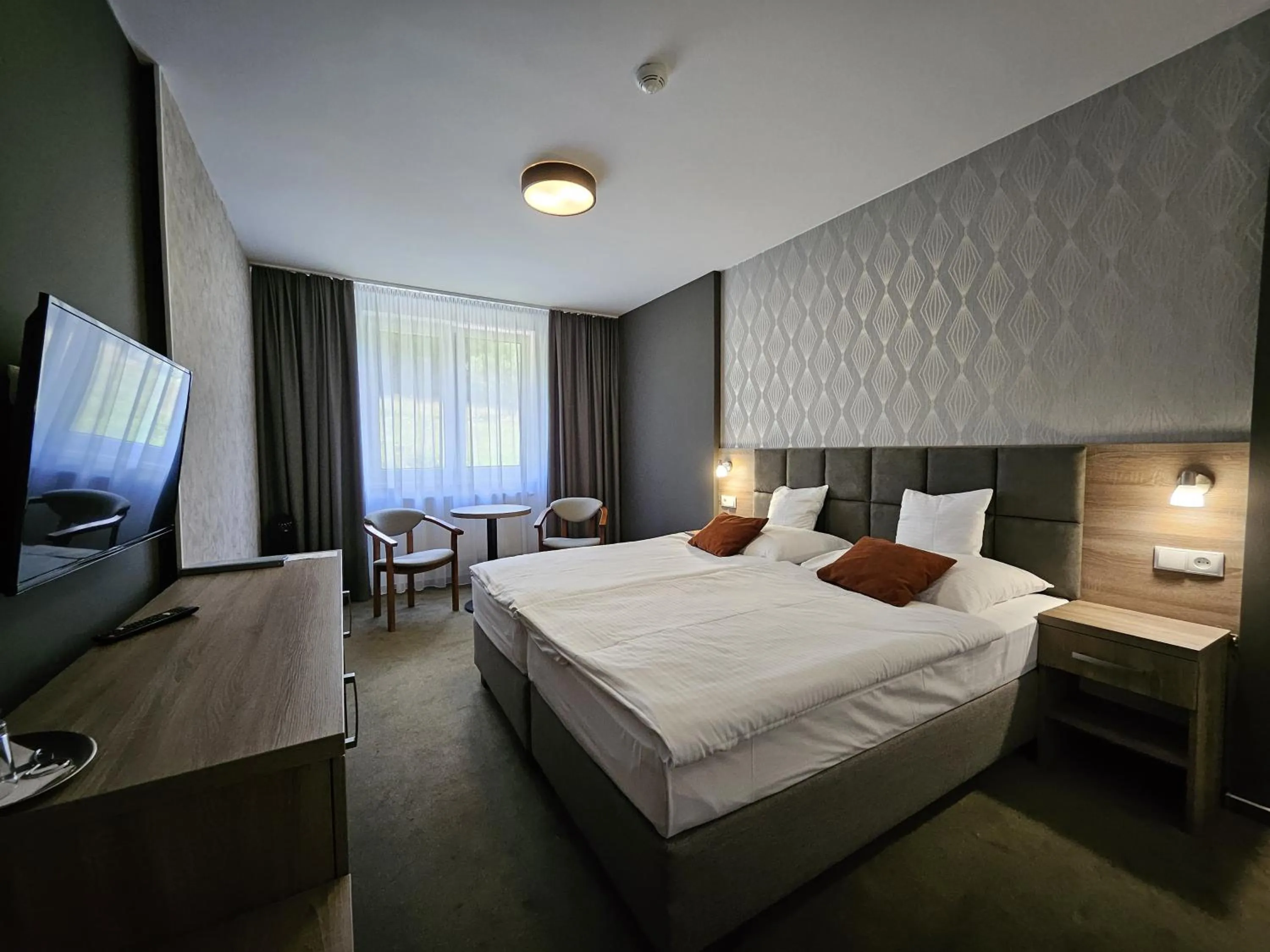 Bed in Hotel Slávia Svidník SPA & RESTAURANT