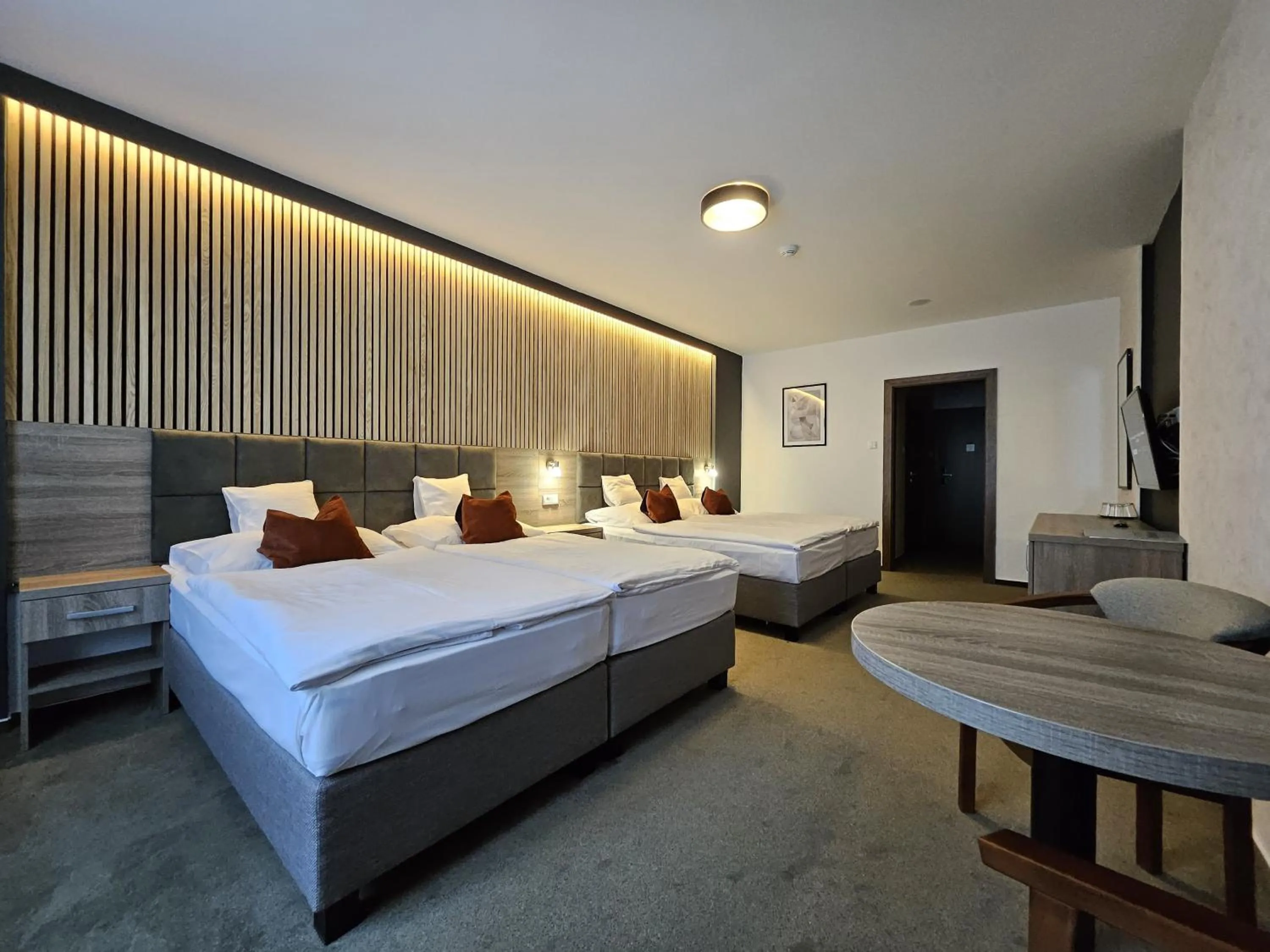 Bed in Hotel Slávia Svidník SPA & RESTAURANT