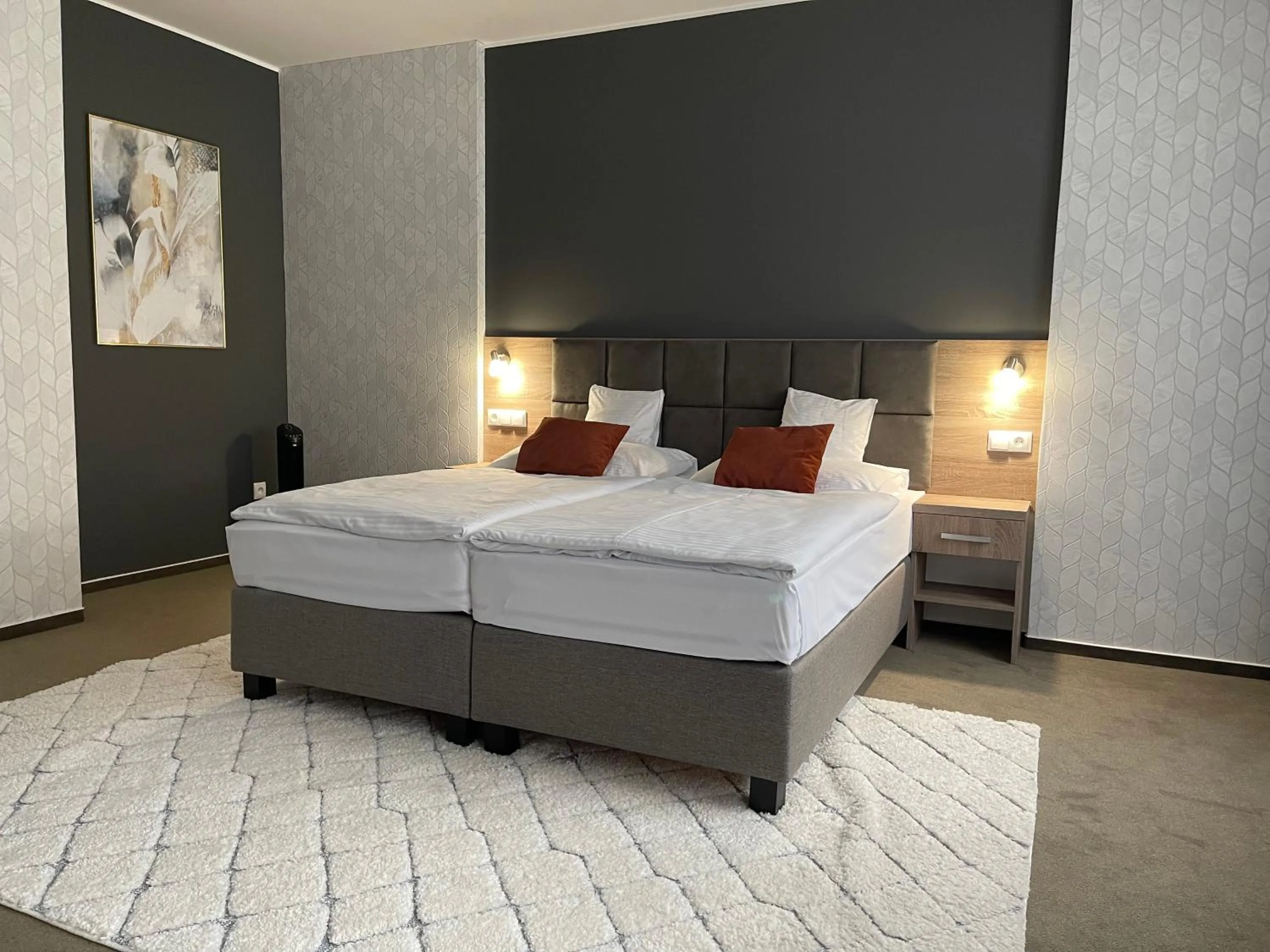 Bed in Hotel Slávia Svidník SPA & RESTAURANT