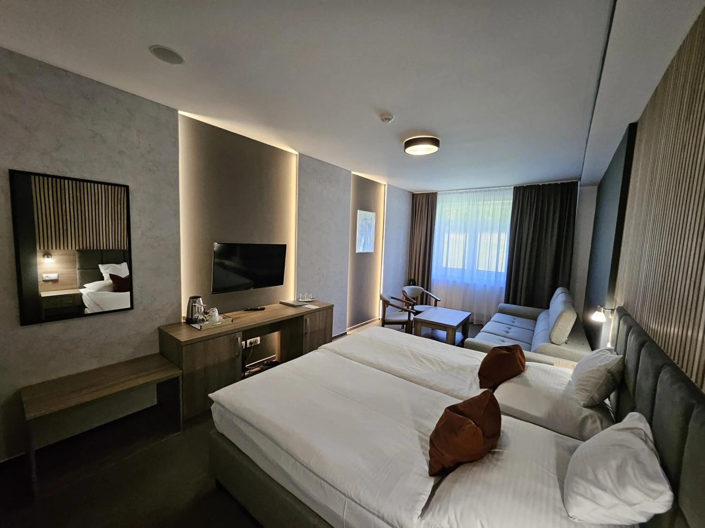 Bed in Hotel Slávia Svidník SPA & RESTAURANT