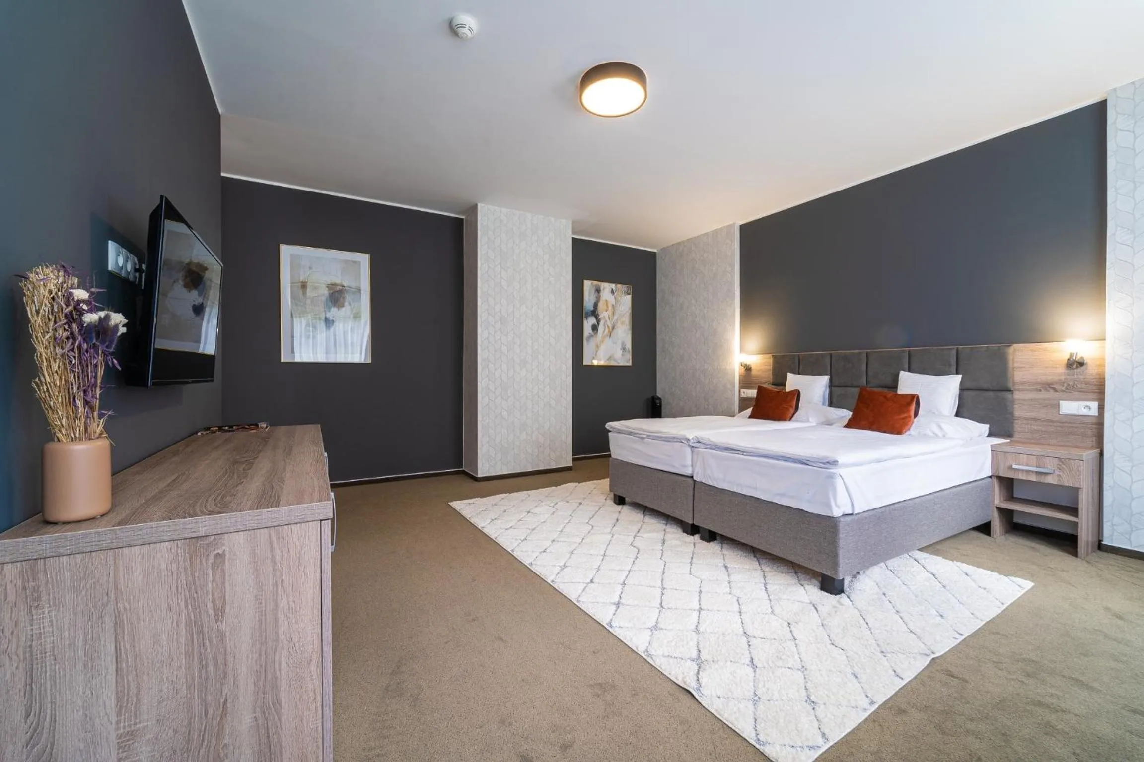 Bed in Hotel Slávia Svidník SPA & RESTAURANT