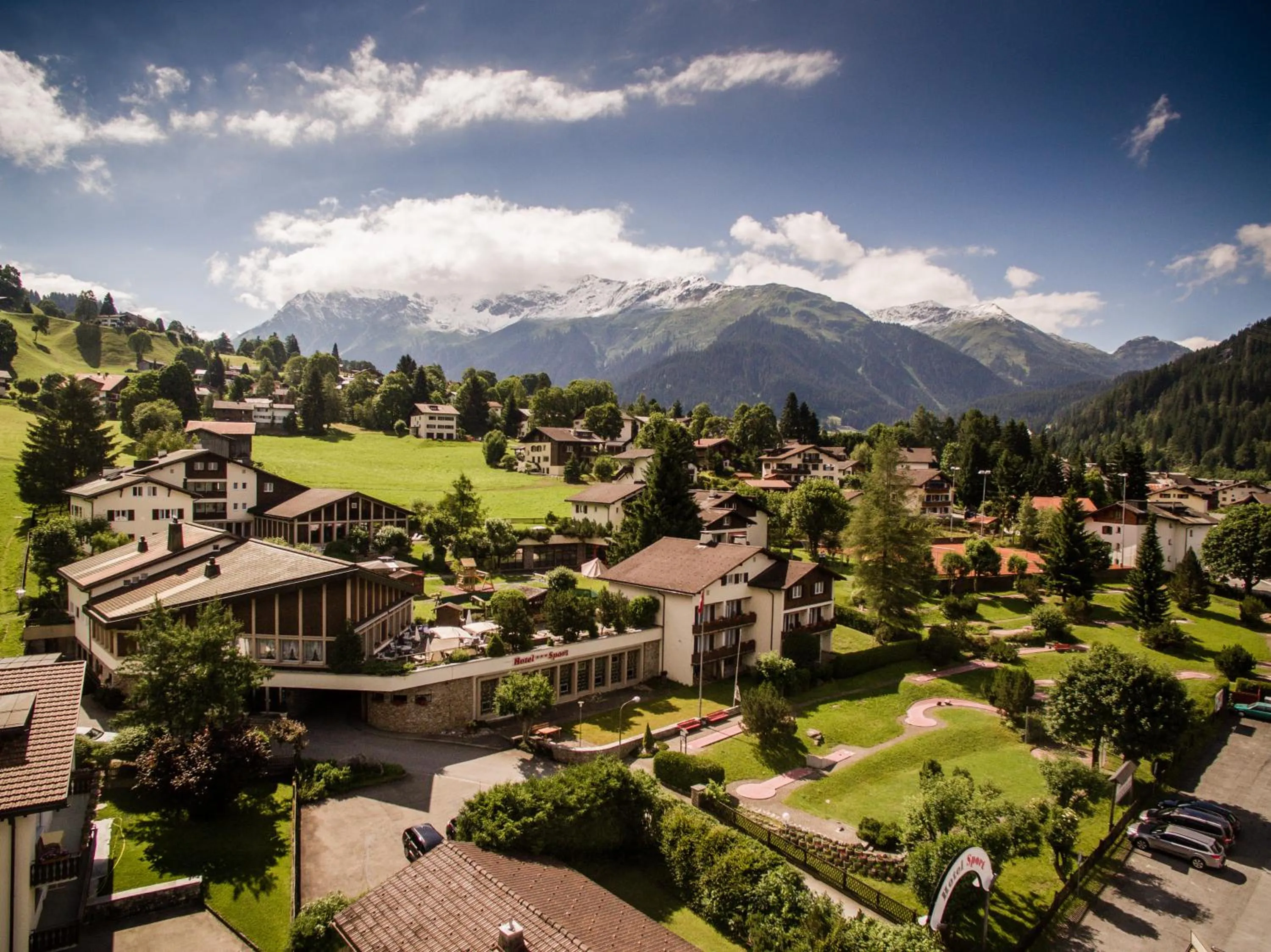 Property building in Hotel Sport Klosters