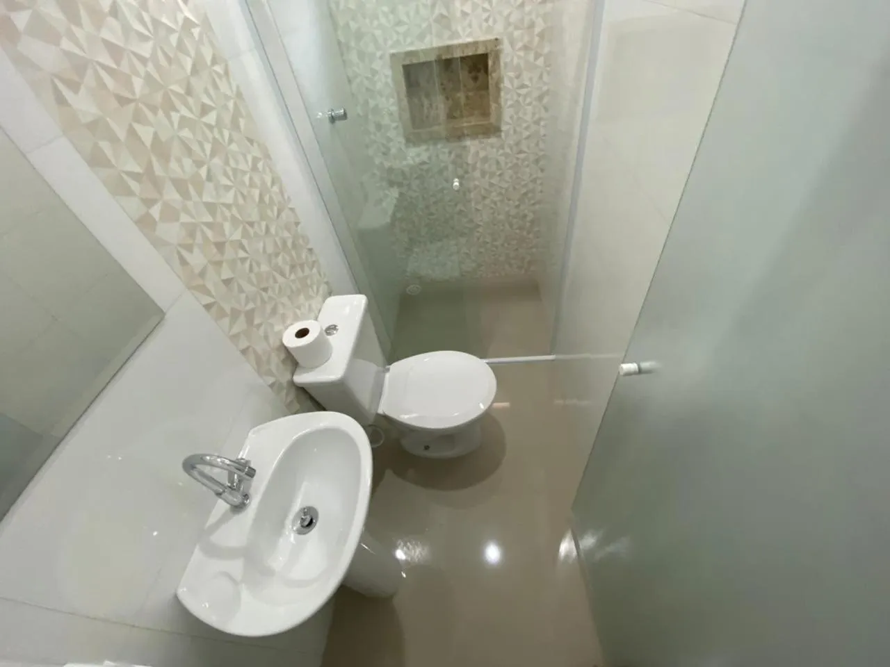 Bathroom in Hotel Quintino