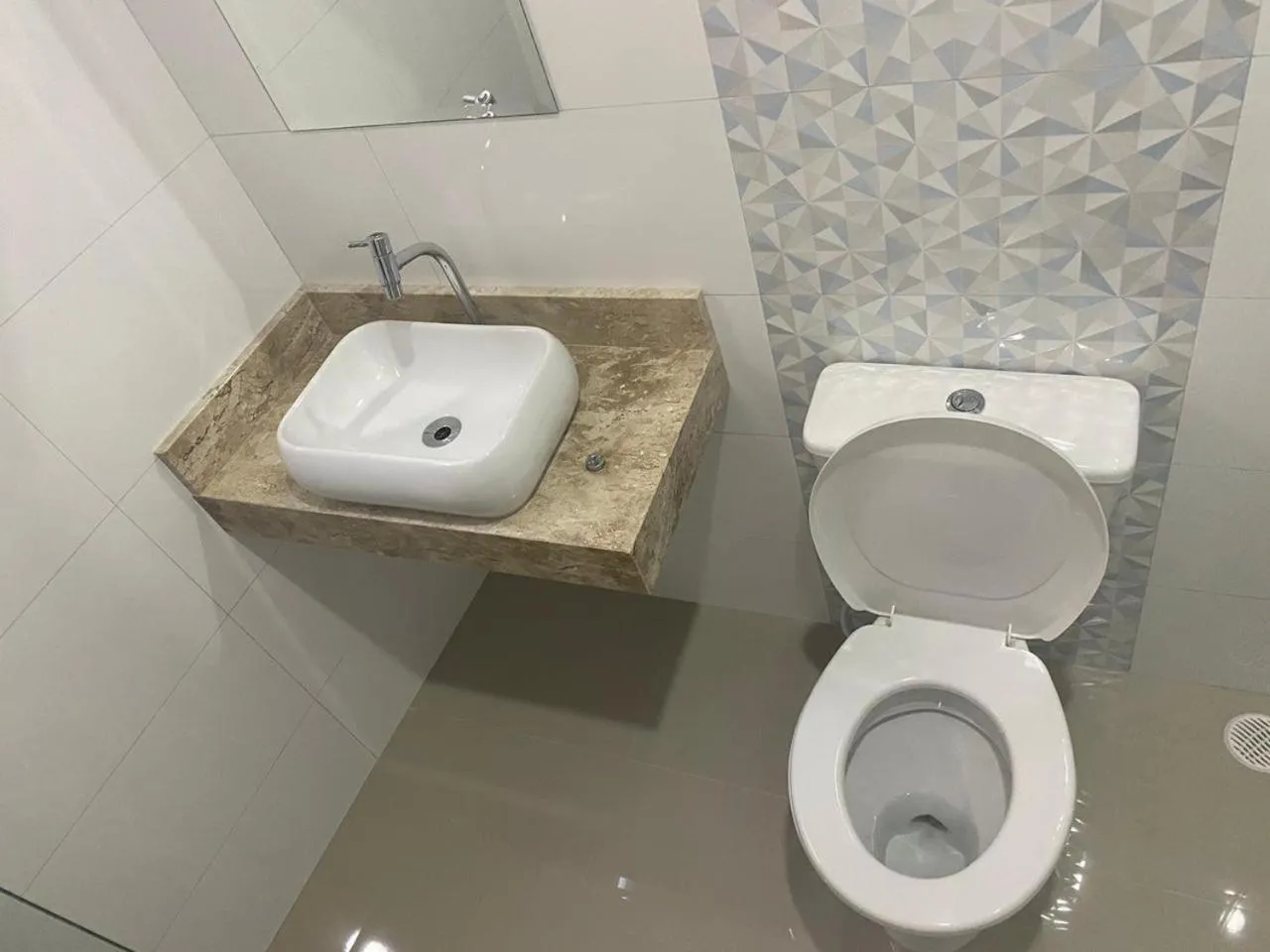 Bathroom in Hotel Quintino