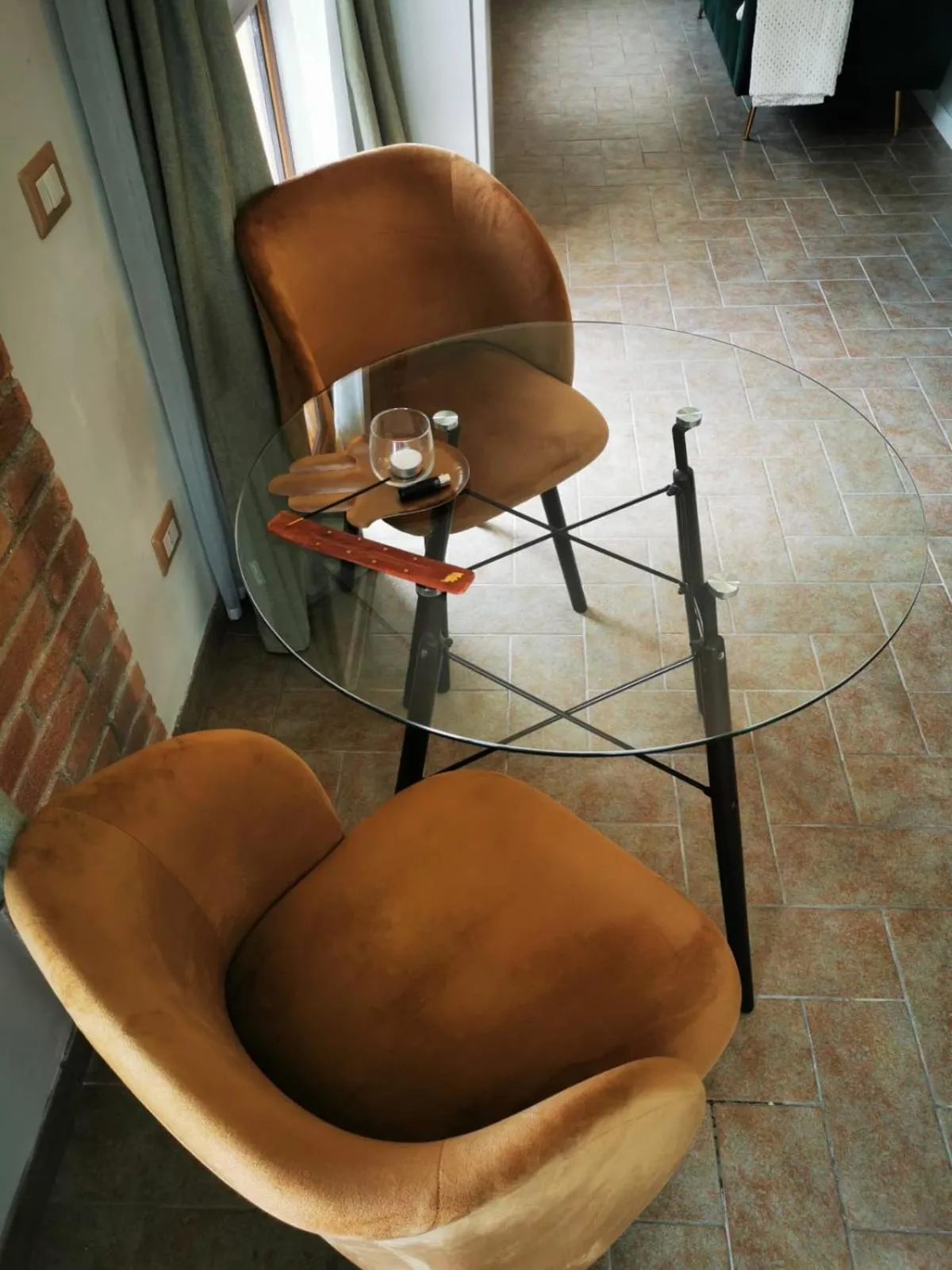 Seating area in Dolce Farnetta en-Suite Spa & Yoga