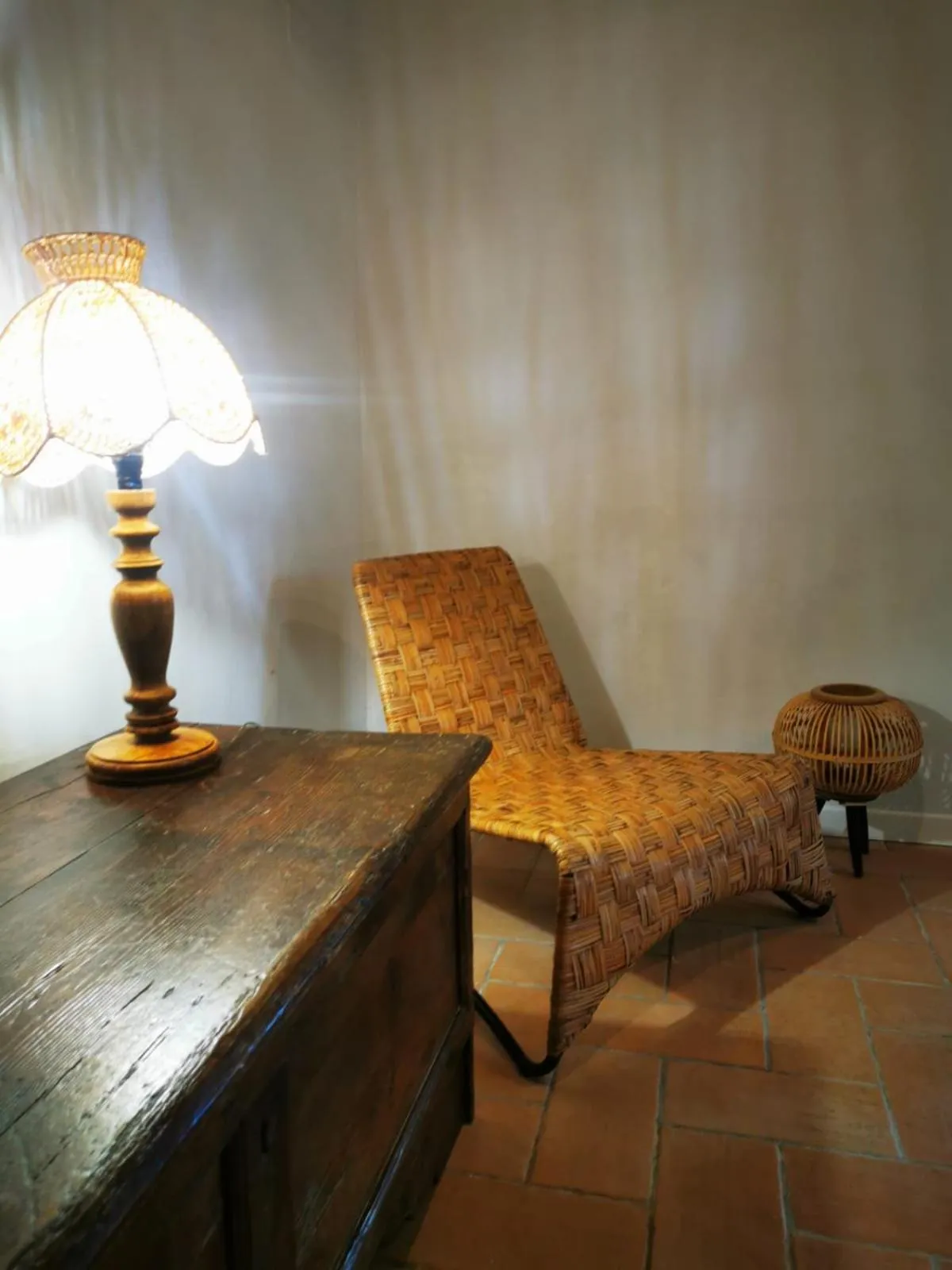 Decorative detail in Dolce Farnetta en-Suite Spa & Yoga