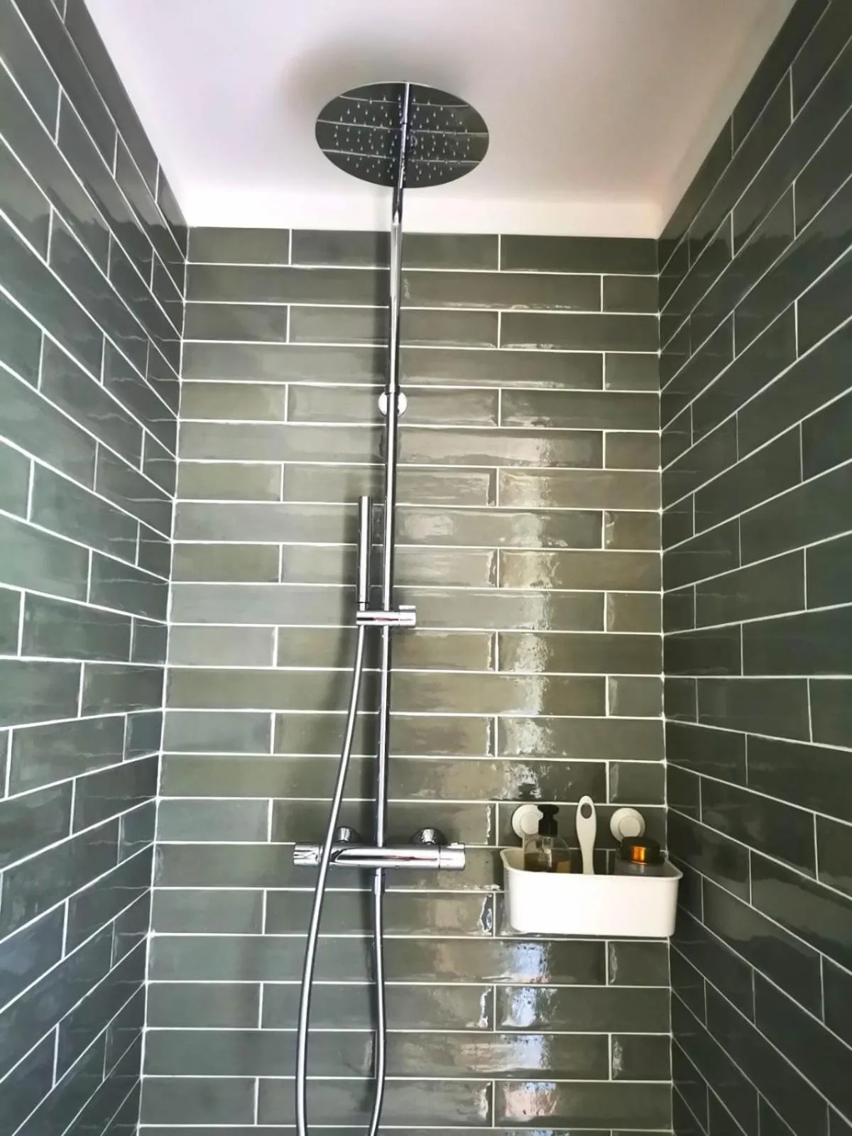 Shower in Dolce Farnetta en-Suite Spa & Yoga