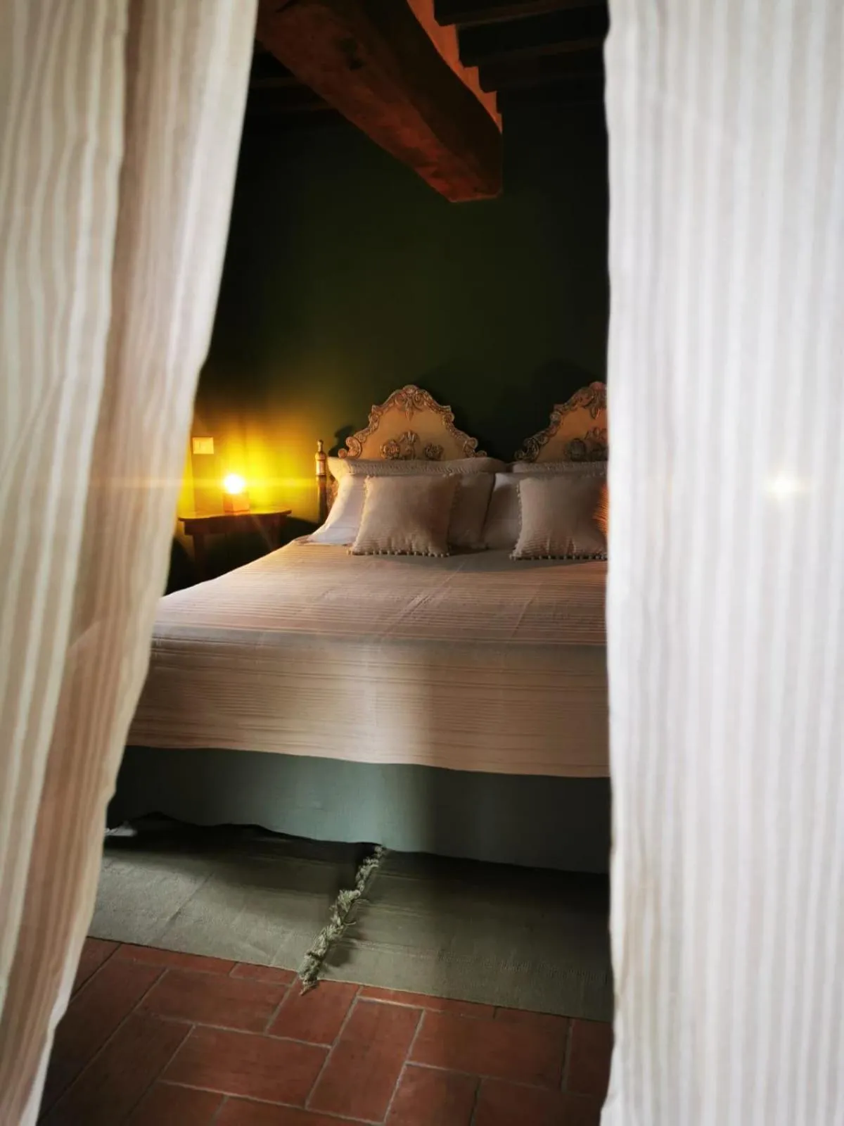 Decorative detail in Dolce Farnetta en-Suite Spa & Yoga