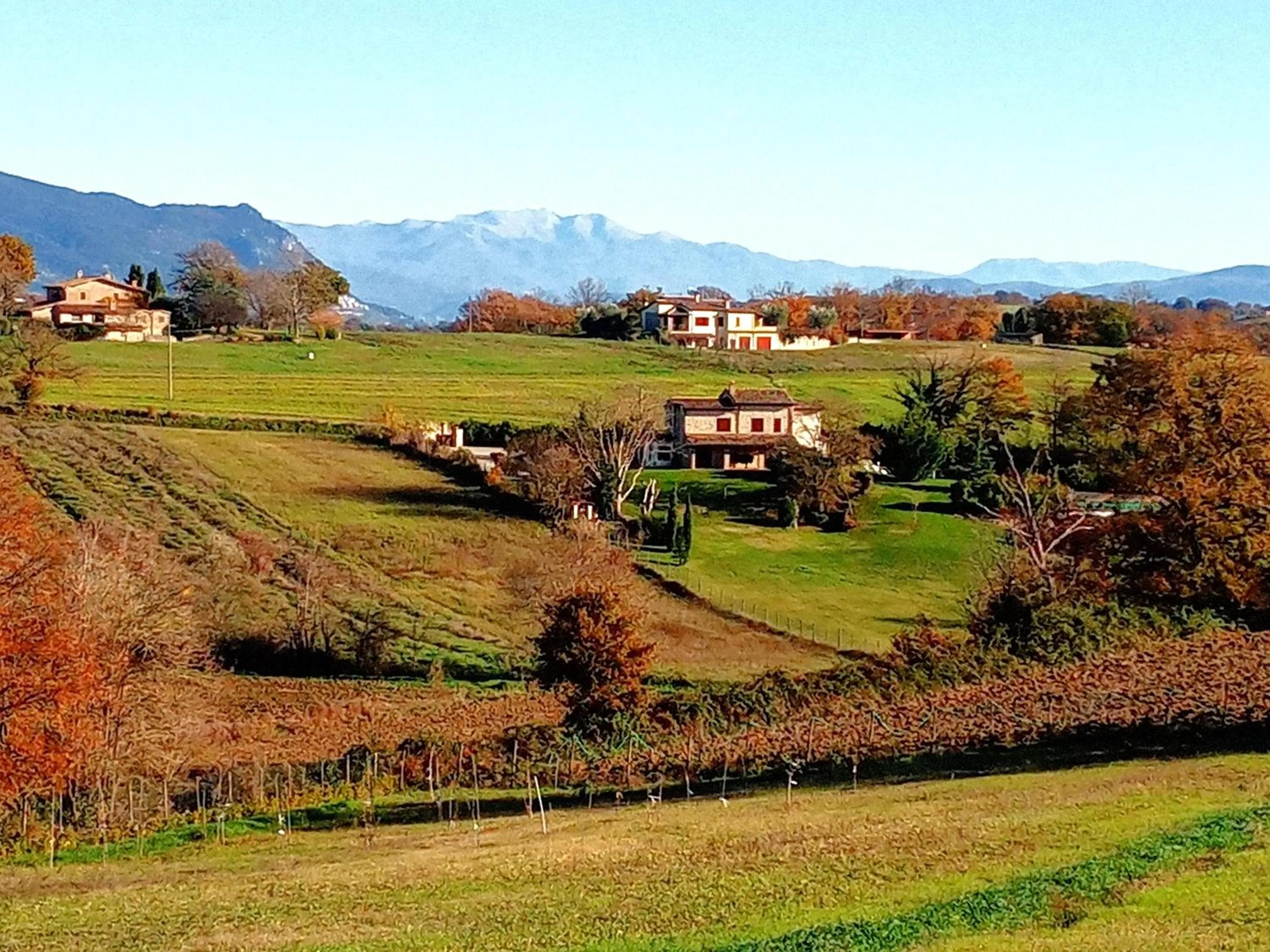 Garden view in Dolce Farnetta en-Suite Spa & Yoga