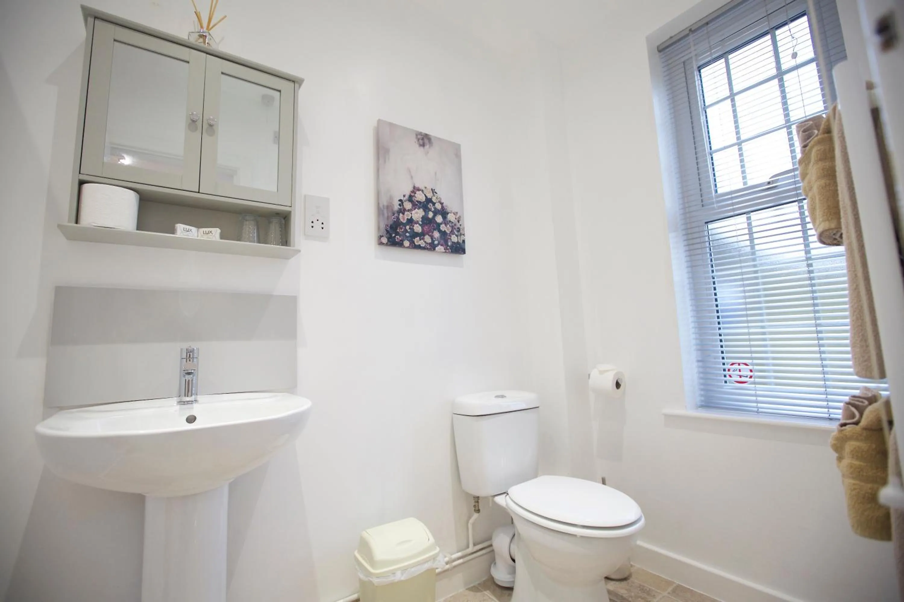 Bathroom in Trelaske Manor Cottage