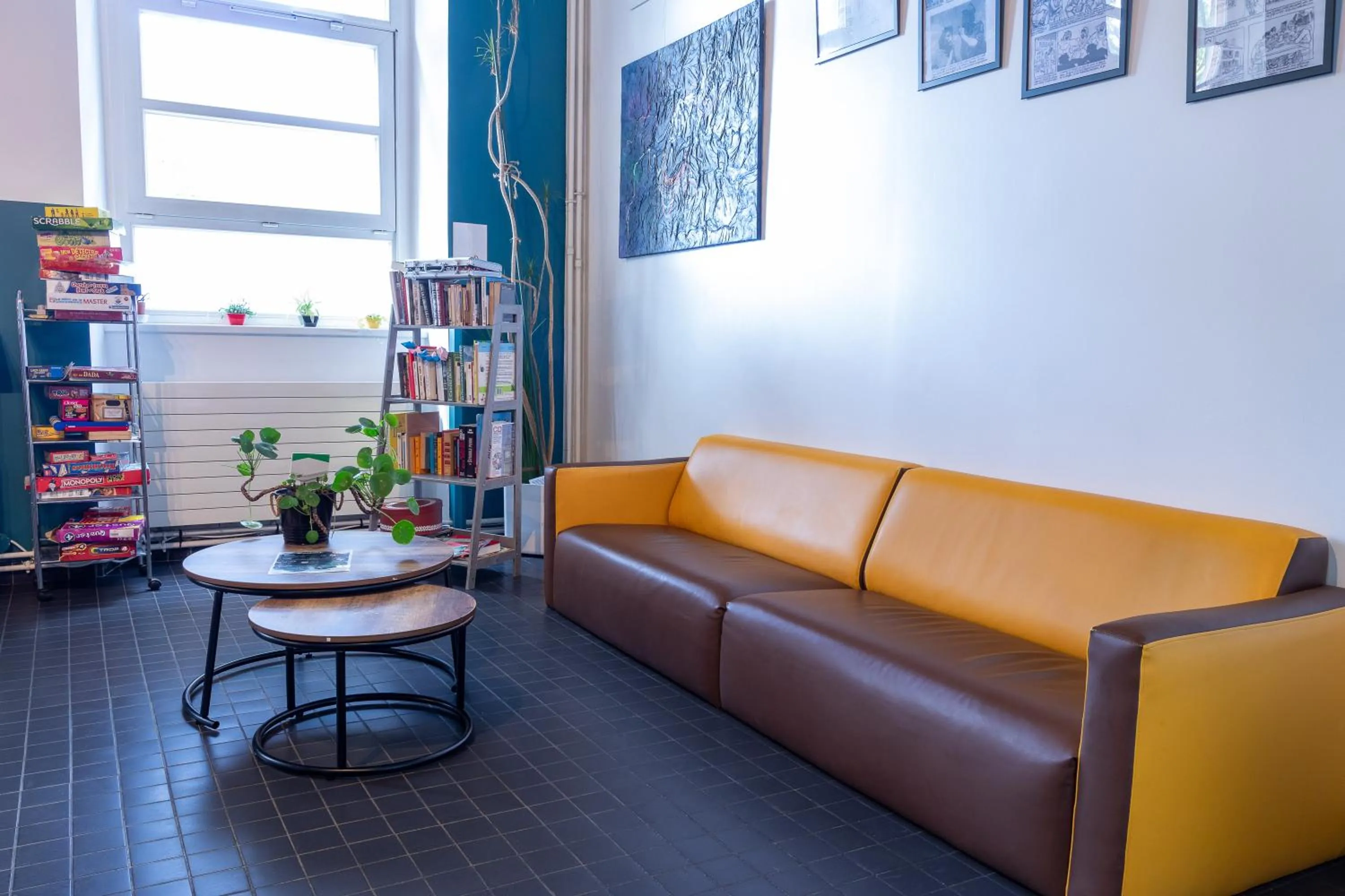 Living room in Auberge de Jeunesse HI Amiens