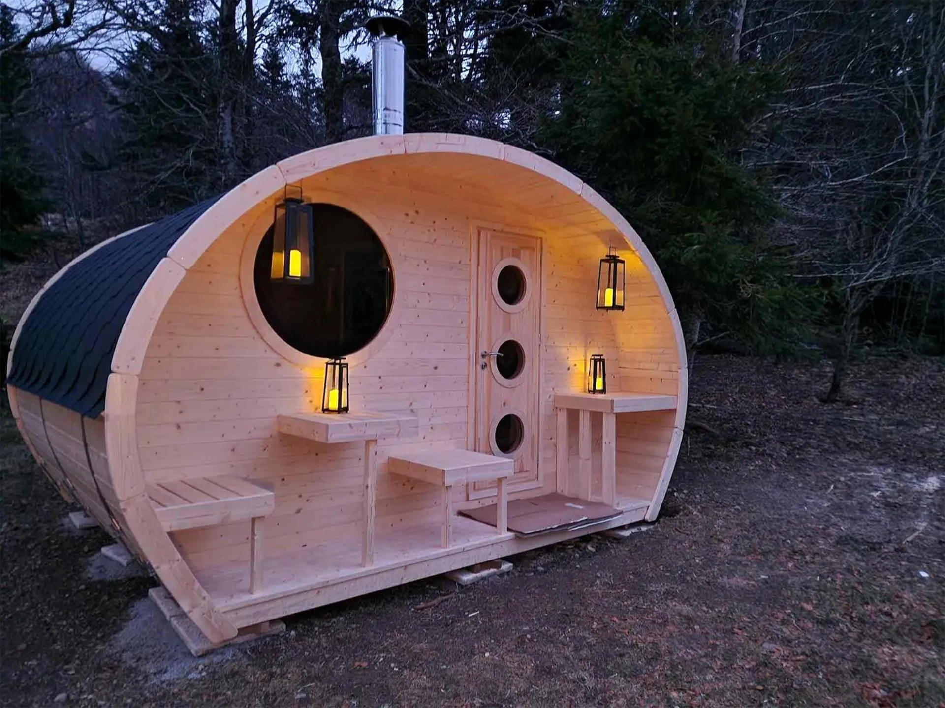 Sauna in Auberge de Jeunesse HI Le Mont-Dore