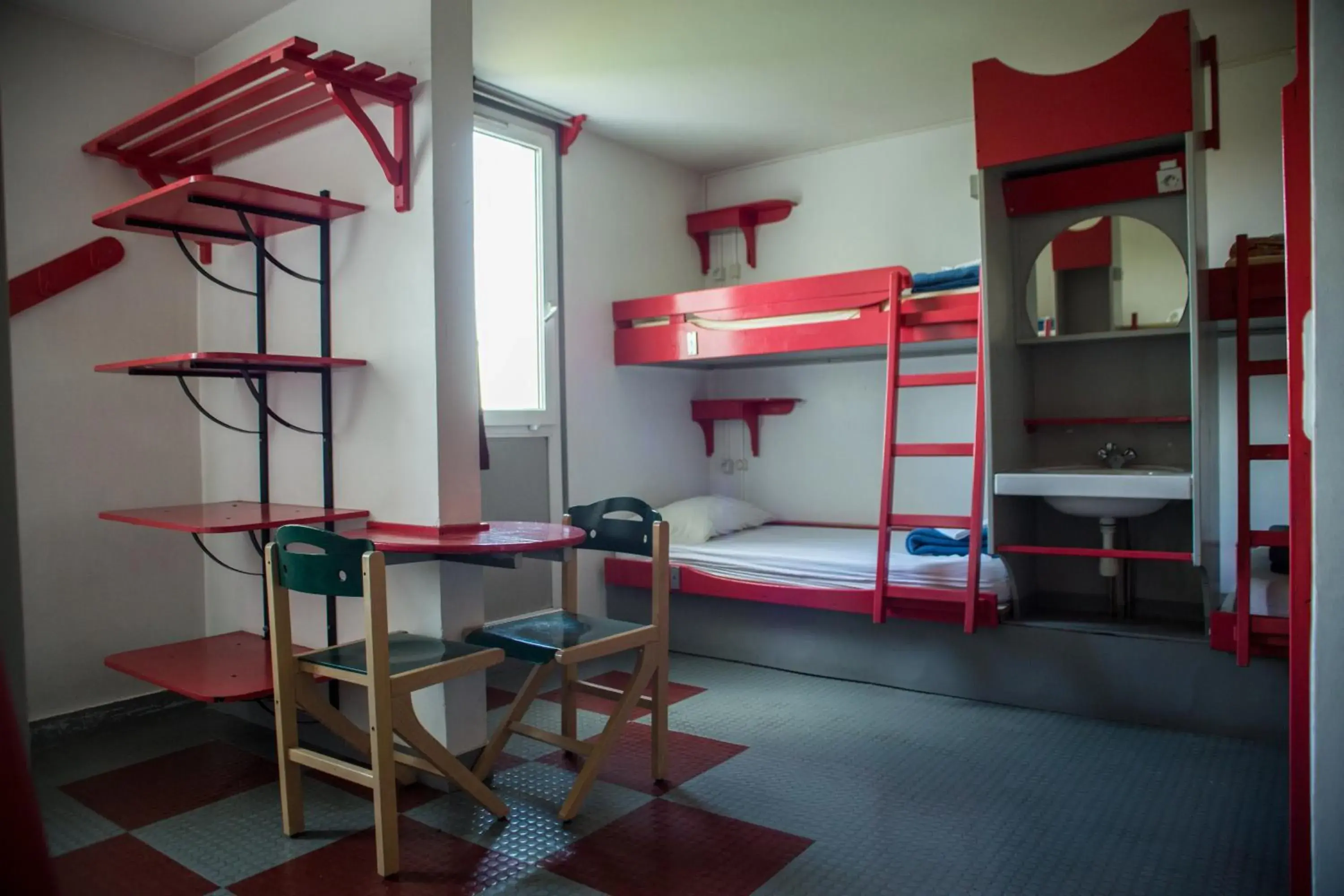 Bed in 9-Bed Male Dormitory Room in Auberge de Jeunesse HI Paris Le d'Artagnan Bed in 9-Bed Male Dormitory Room in Auberge de Jeunesse HI Paris Le d'Artagnan