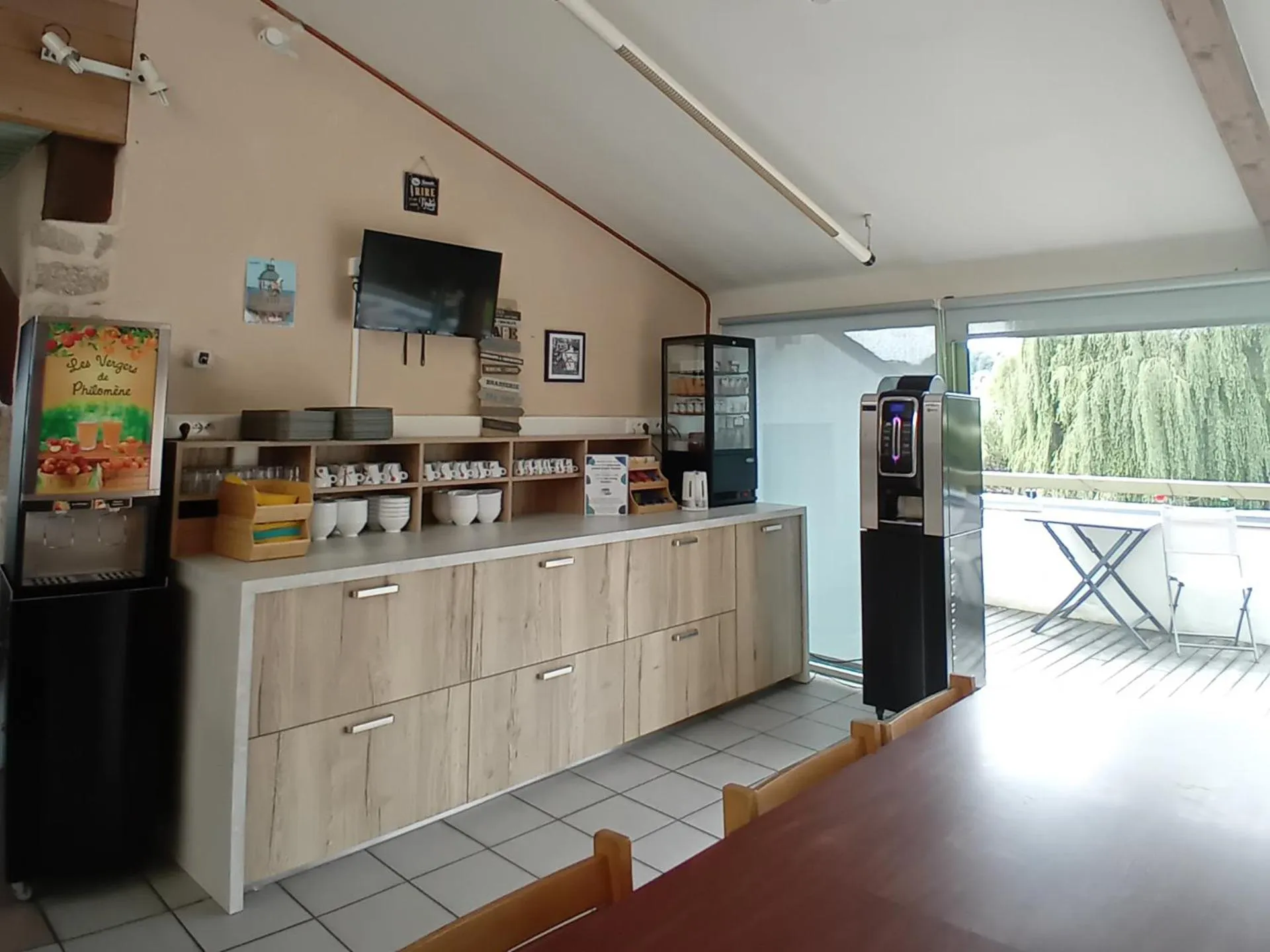 Breakfast in Auberge de Jeunesse HI Pontivy