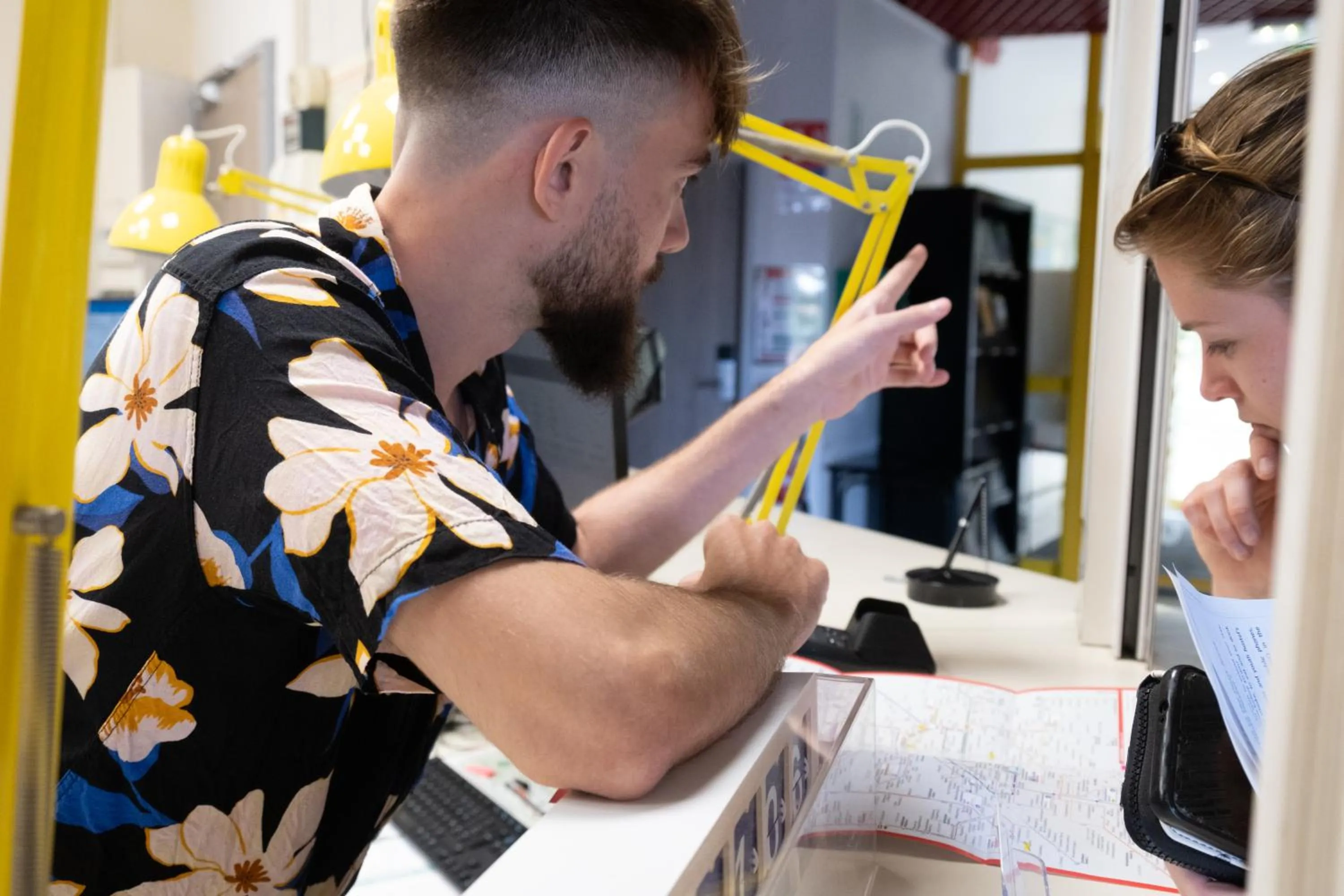 Lobby or reception in Auberge de Jeunesse HI Strasbourg 2 Rives