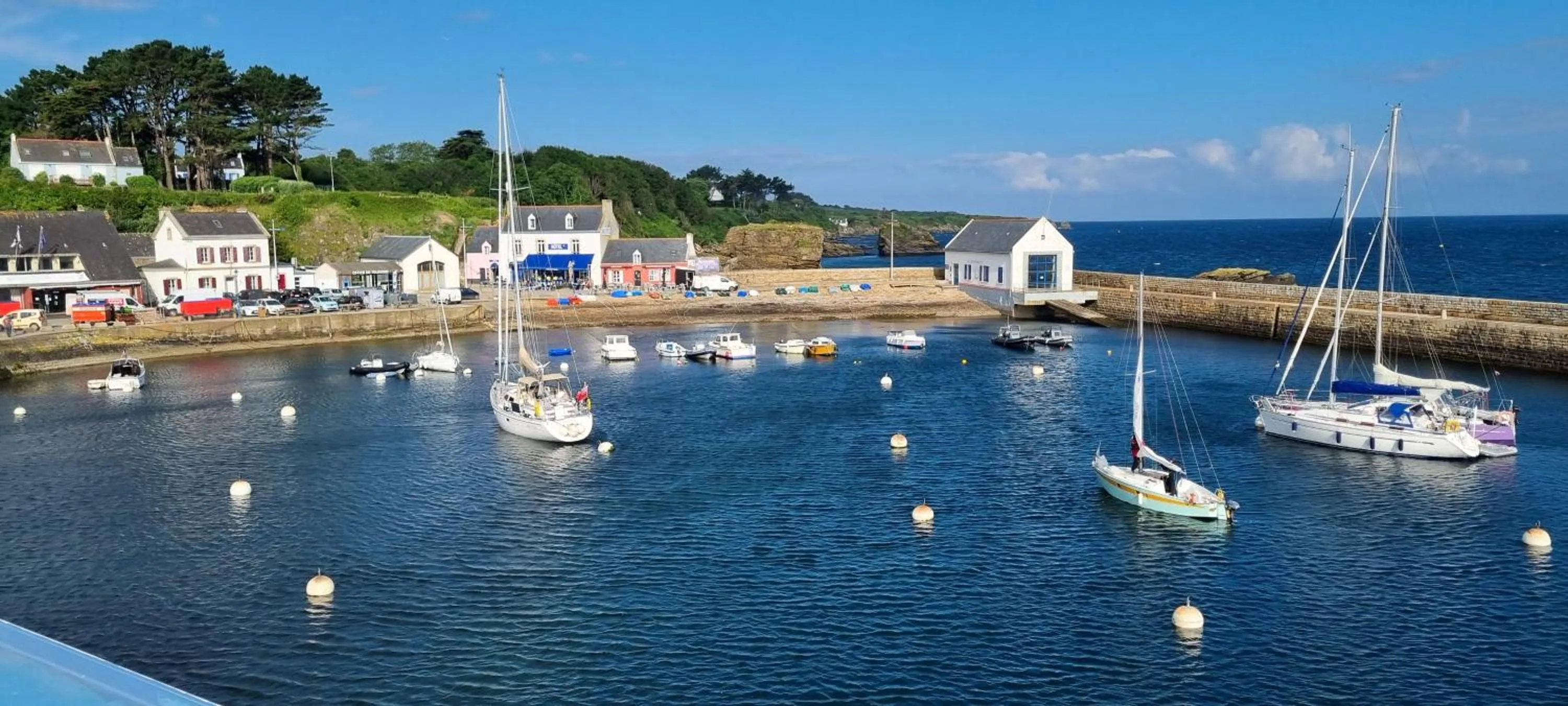 Sea view in Auberge de Jeunesse HI Belle-Île-en-Mer