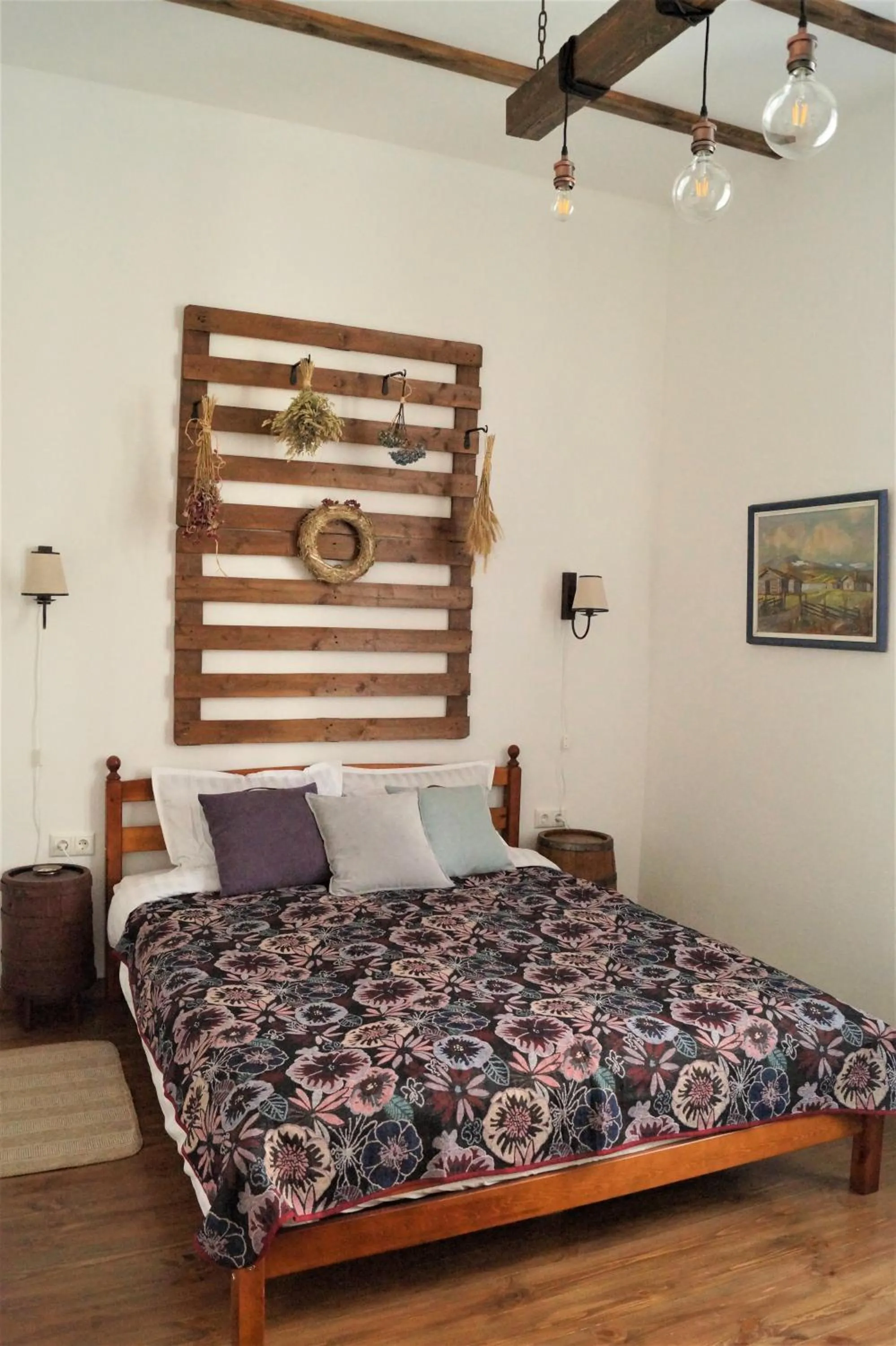 Bed in DABA Mini Hotel