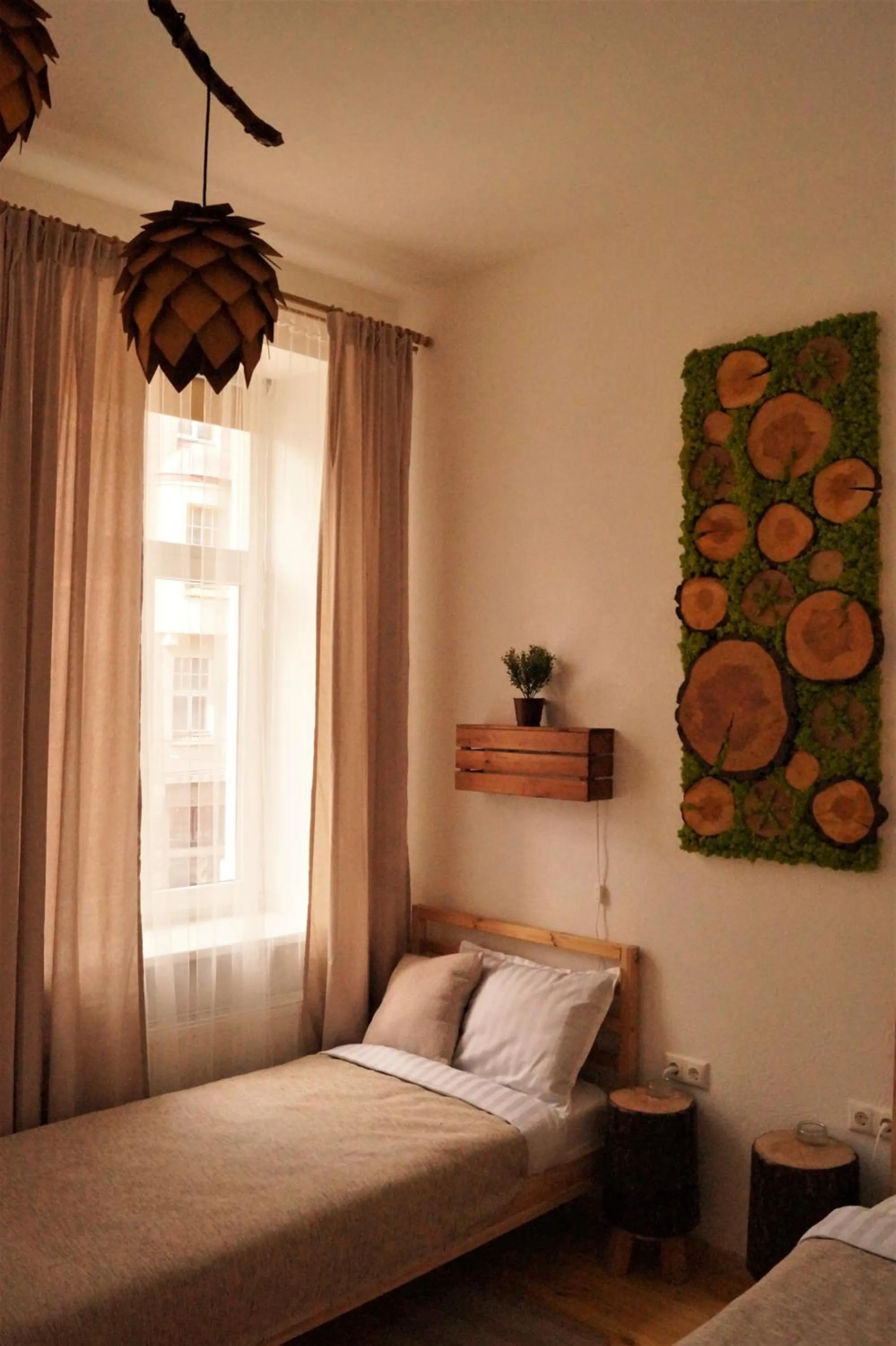 Bed in DABA Mini Hotel
