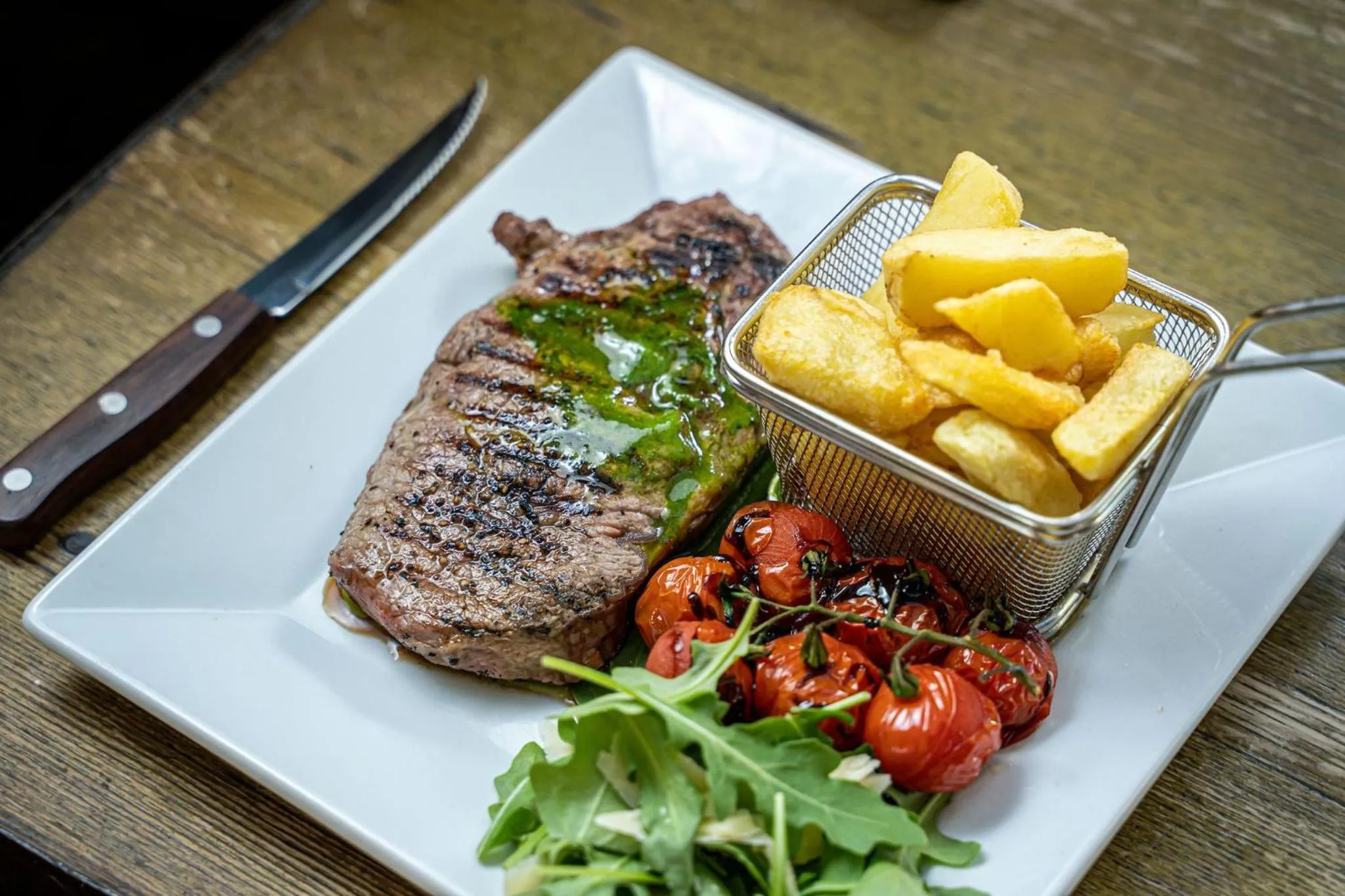 Food and drinks in Rising Sun Pub, Restaurant and Rooms