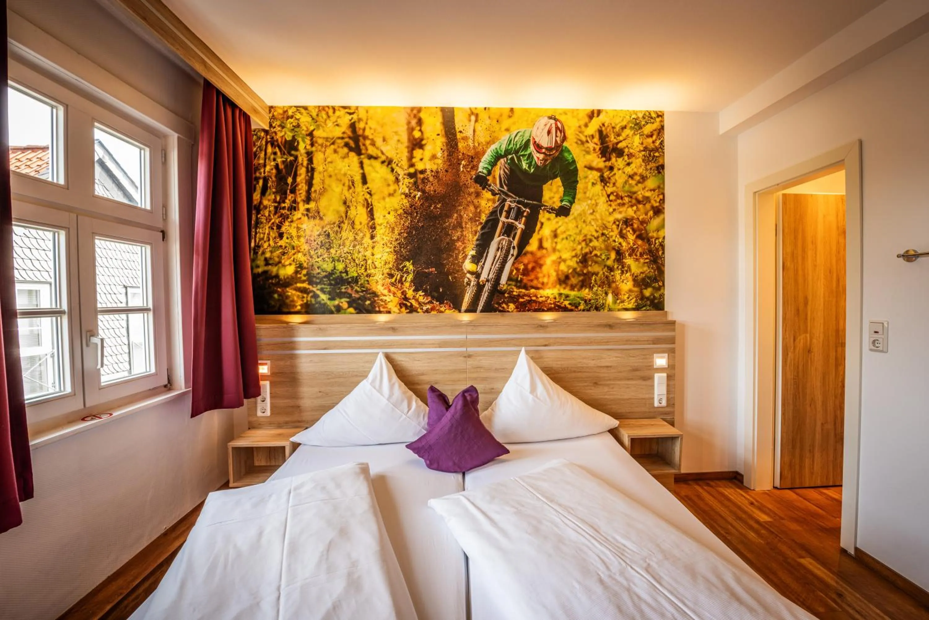 Photo of the whole room, Bed in Hotel Die Tanne