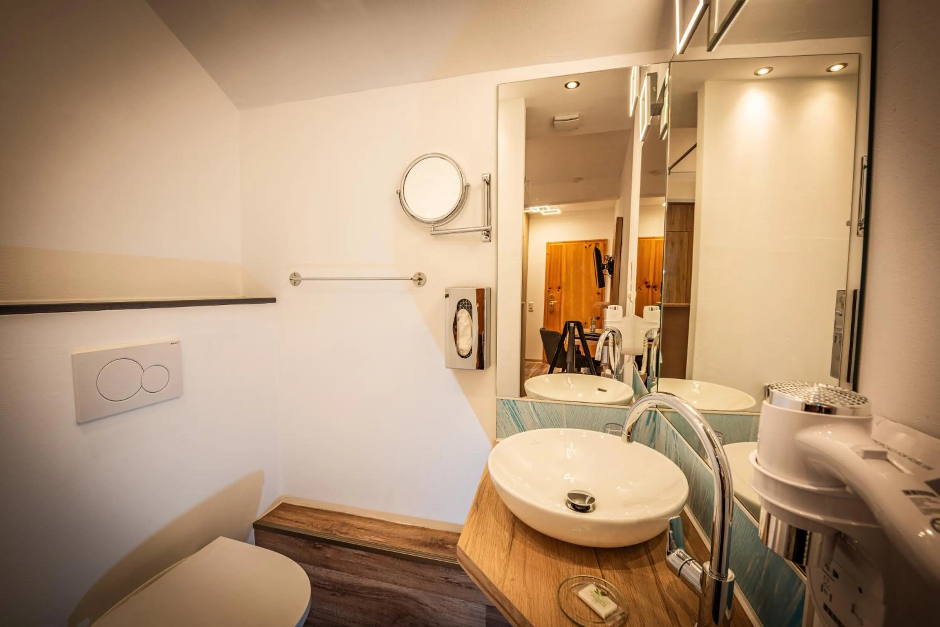 Bathroom in Hotel Die Tanne