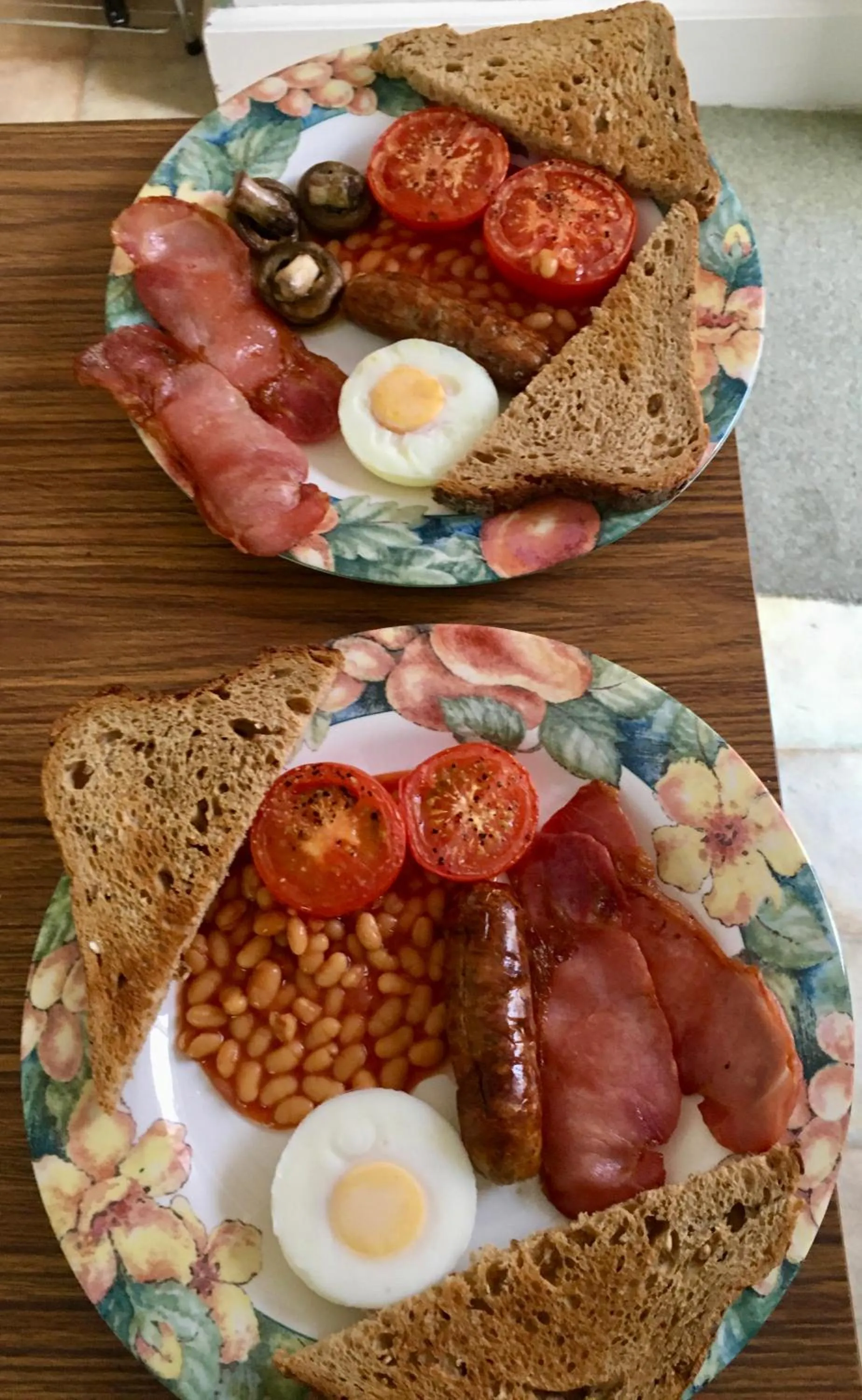 English/Irish breakfast in Rosemary Cottage