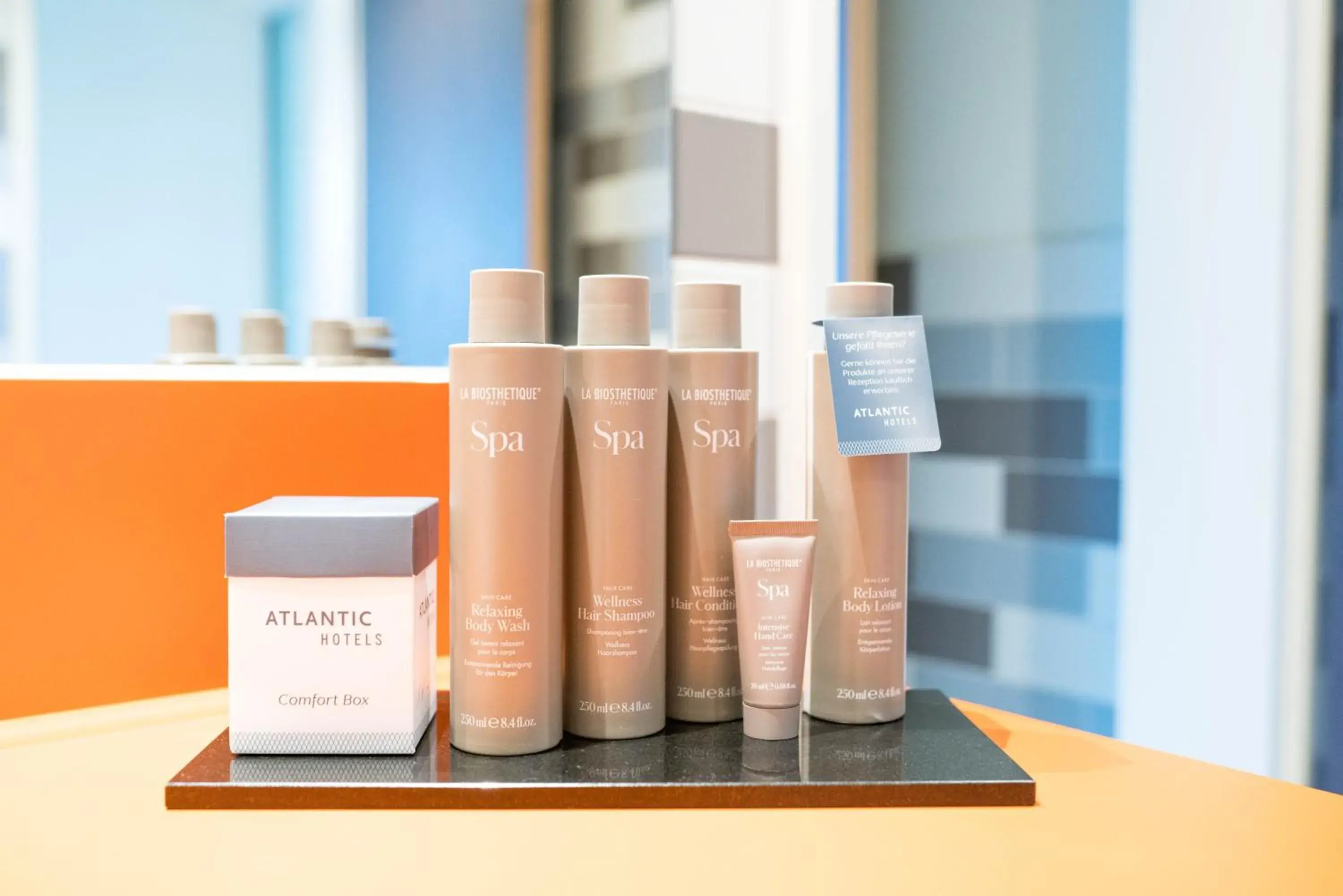 Bathroom in ATLANTIC Hotel Galopprennbahn Bathroom in ATLANTIC Hotel Galopprennbahn