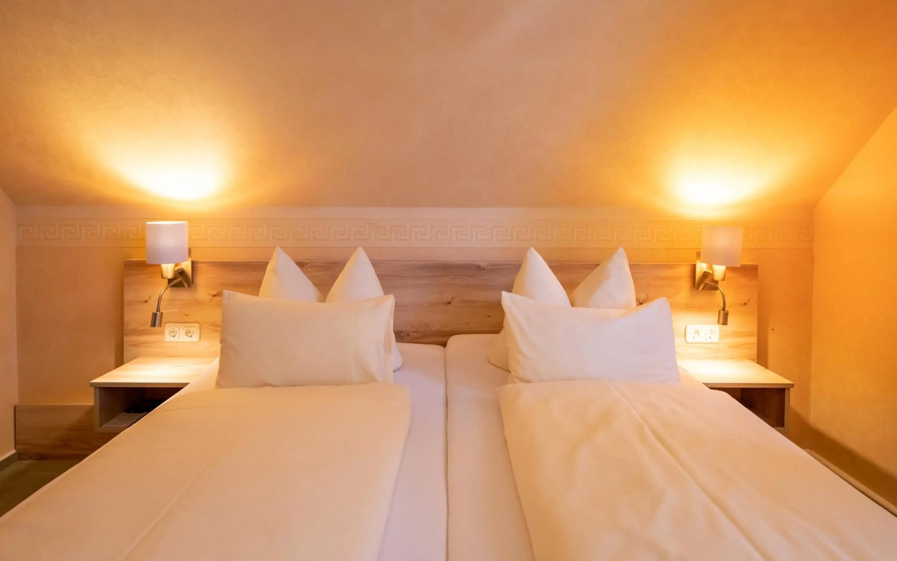 Bed in Hotel Zum Steinhof