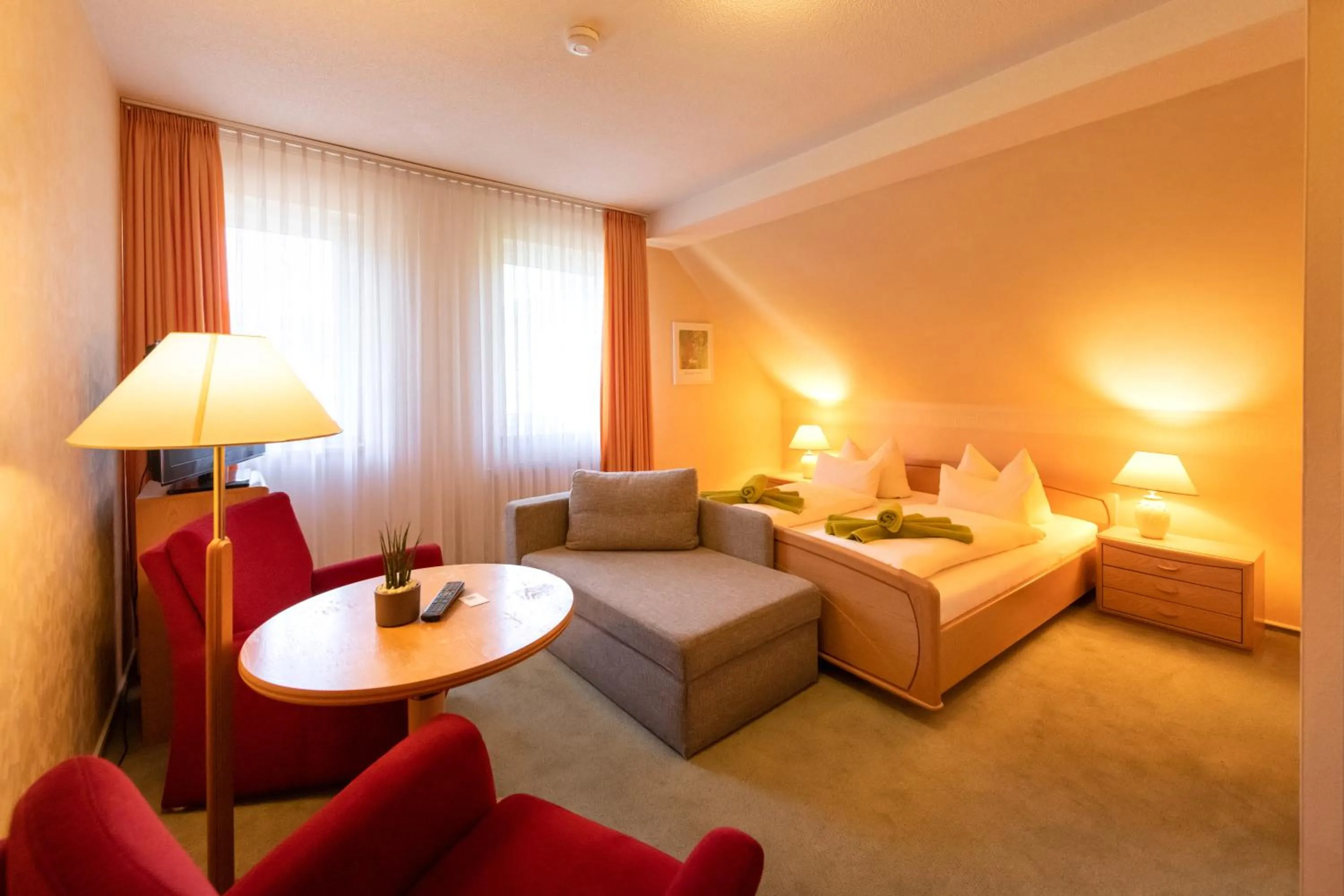 Photo of the whole room, Bed in Hotel Zum Steinhof