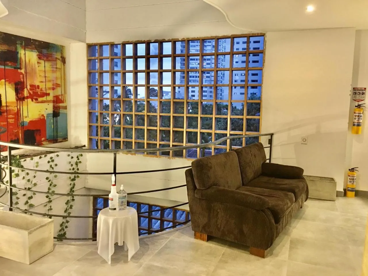 Decorative detail in Arte Hotel